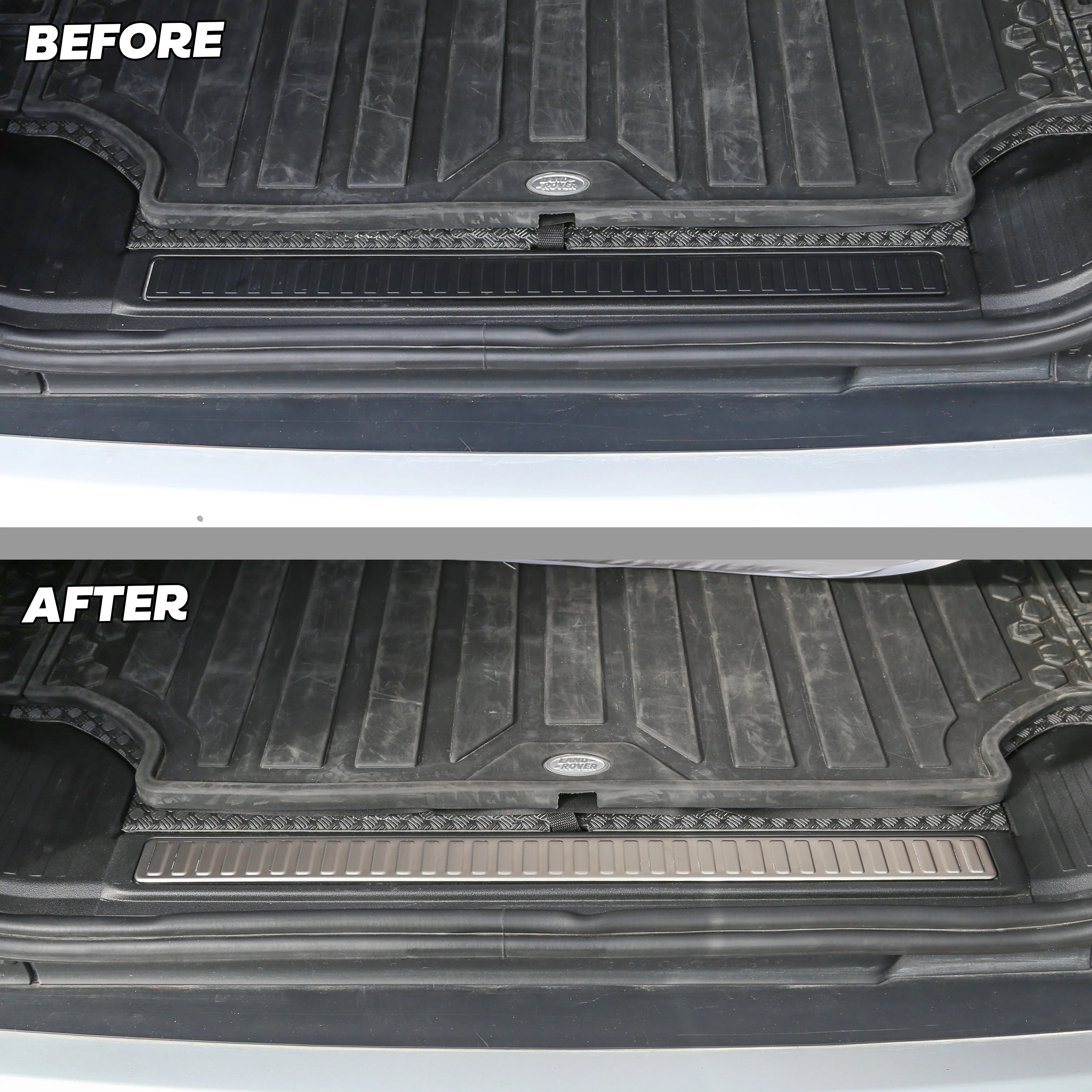 Rear Loadspace Finisher INSERT - Stainless - for Land Rover Defender L663 - Image 7