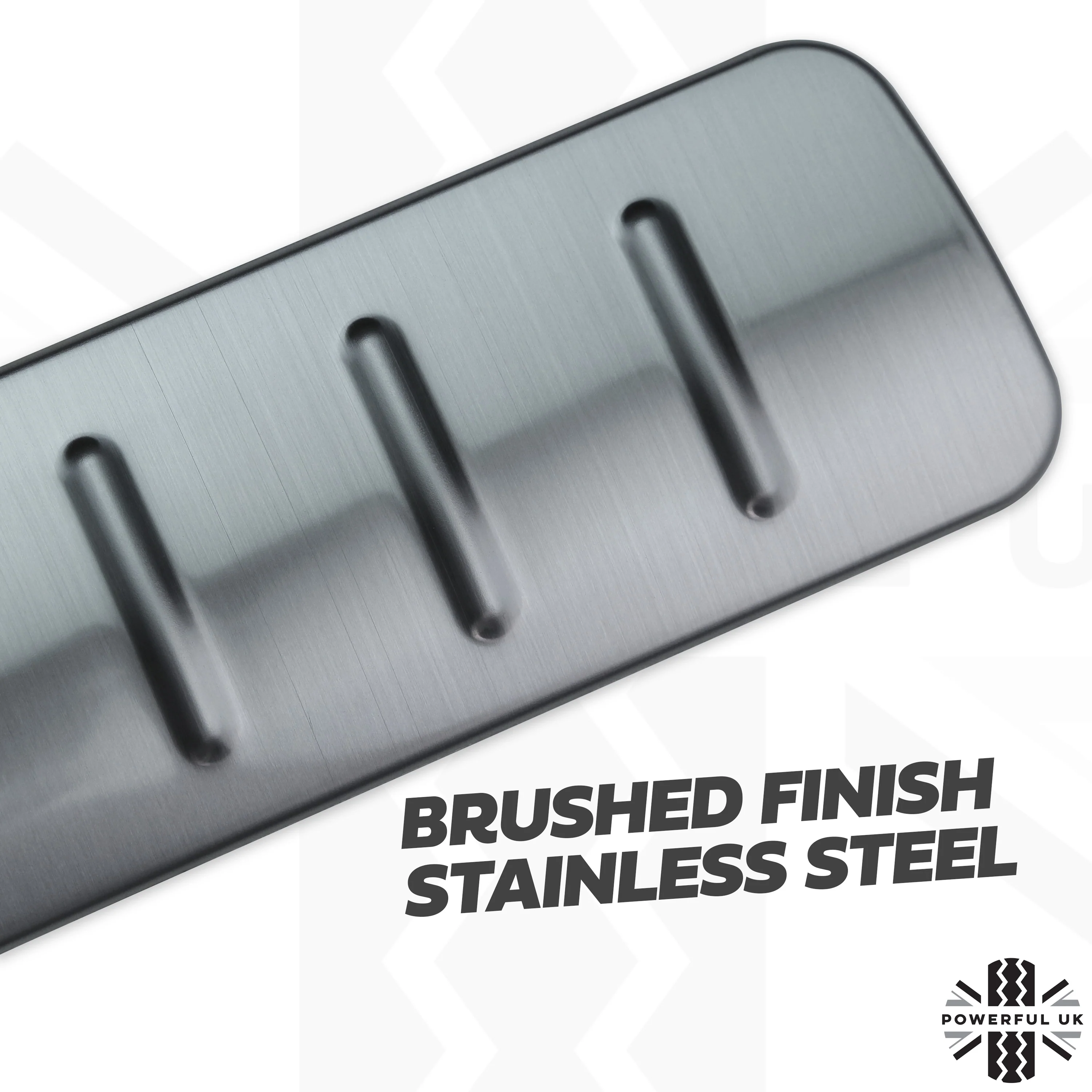 Rear Loadspace Finisher Upgrade Inserts for Range Rover Evoque L538 - Stainless Steel - Image 6