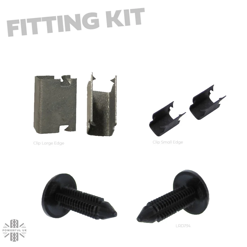 Rear Mudflap Kit Range Rover Evoque L538 - Pure/Prestige - Image 3