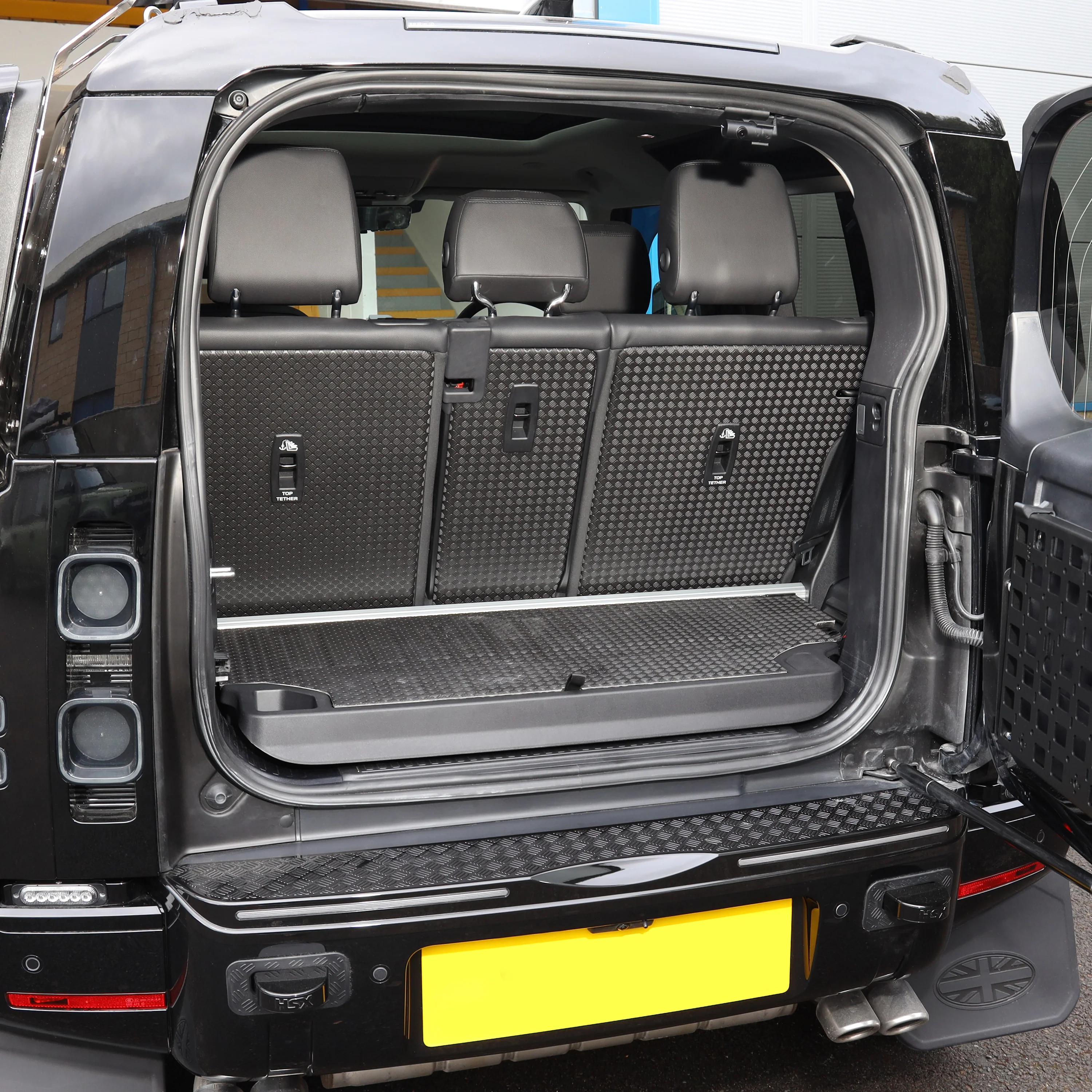 Rear Raised Floor Stowage Box for Land Rover Defender L663(90) - Image 2