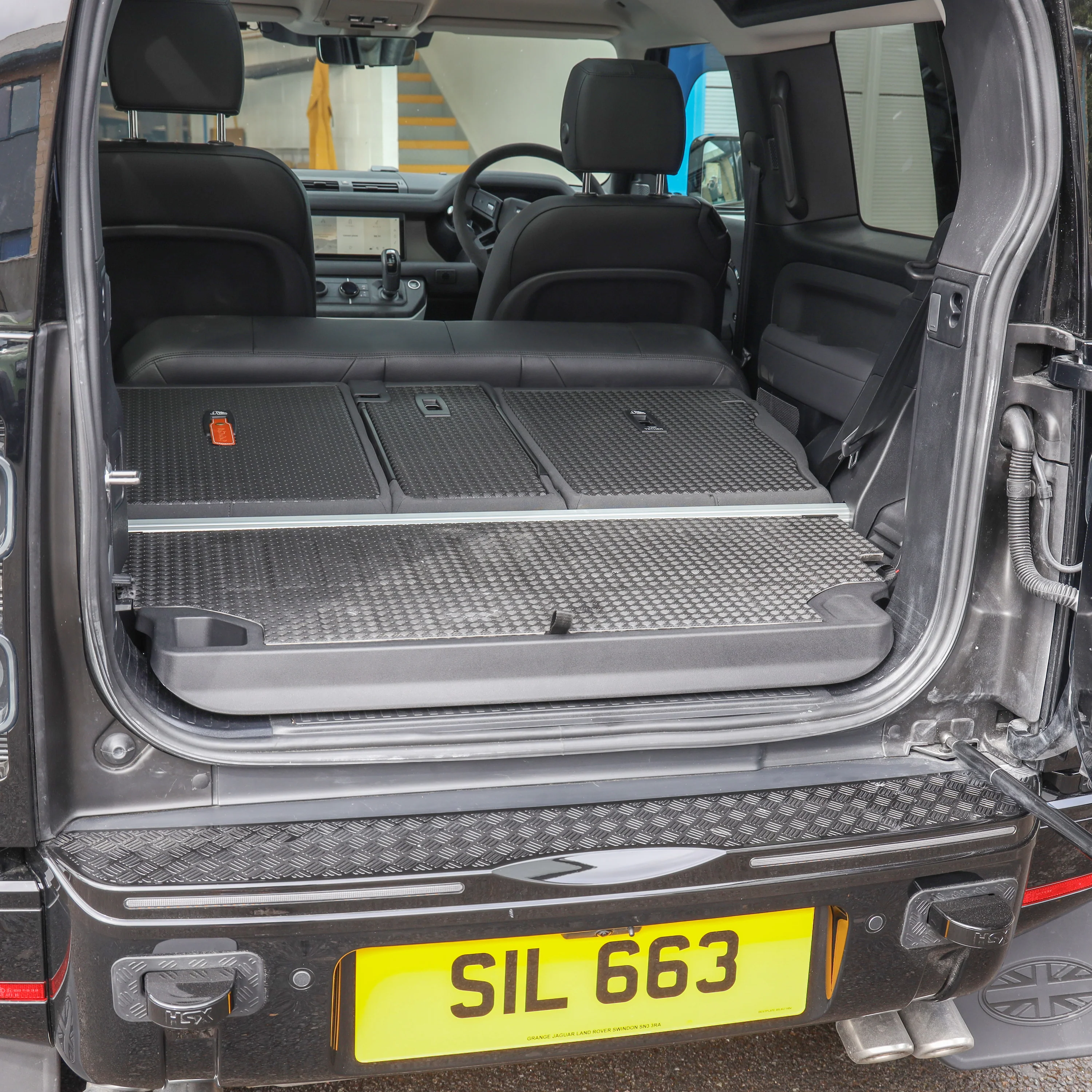 Rear Raised Floor Stowage Box for Land Rover Defender L663(90) - Image 6