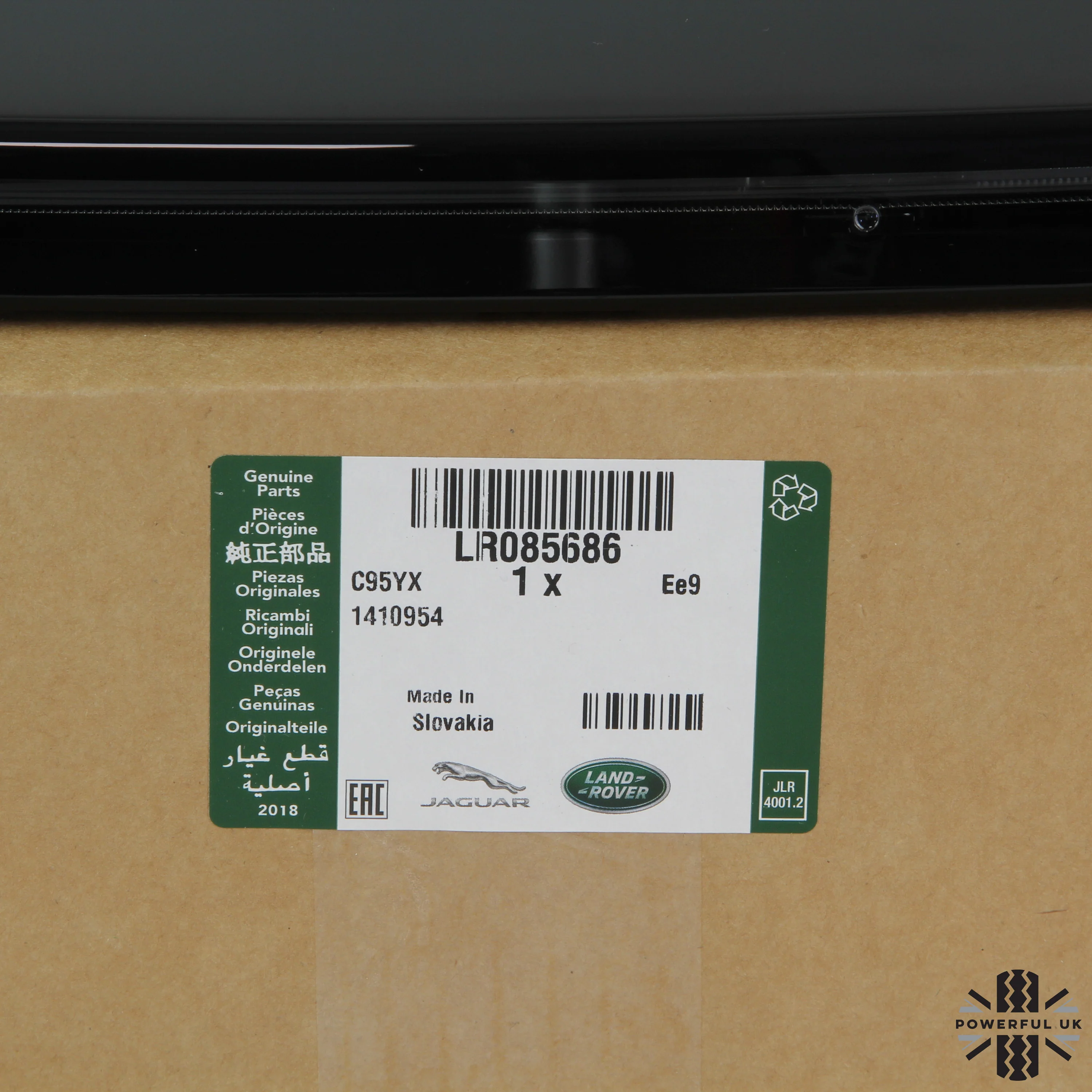 Rear Roof Spoiler LED Brake Light - Genuine - For Land Rover Discovery Sport - Image 4