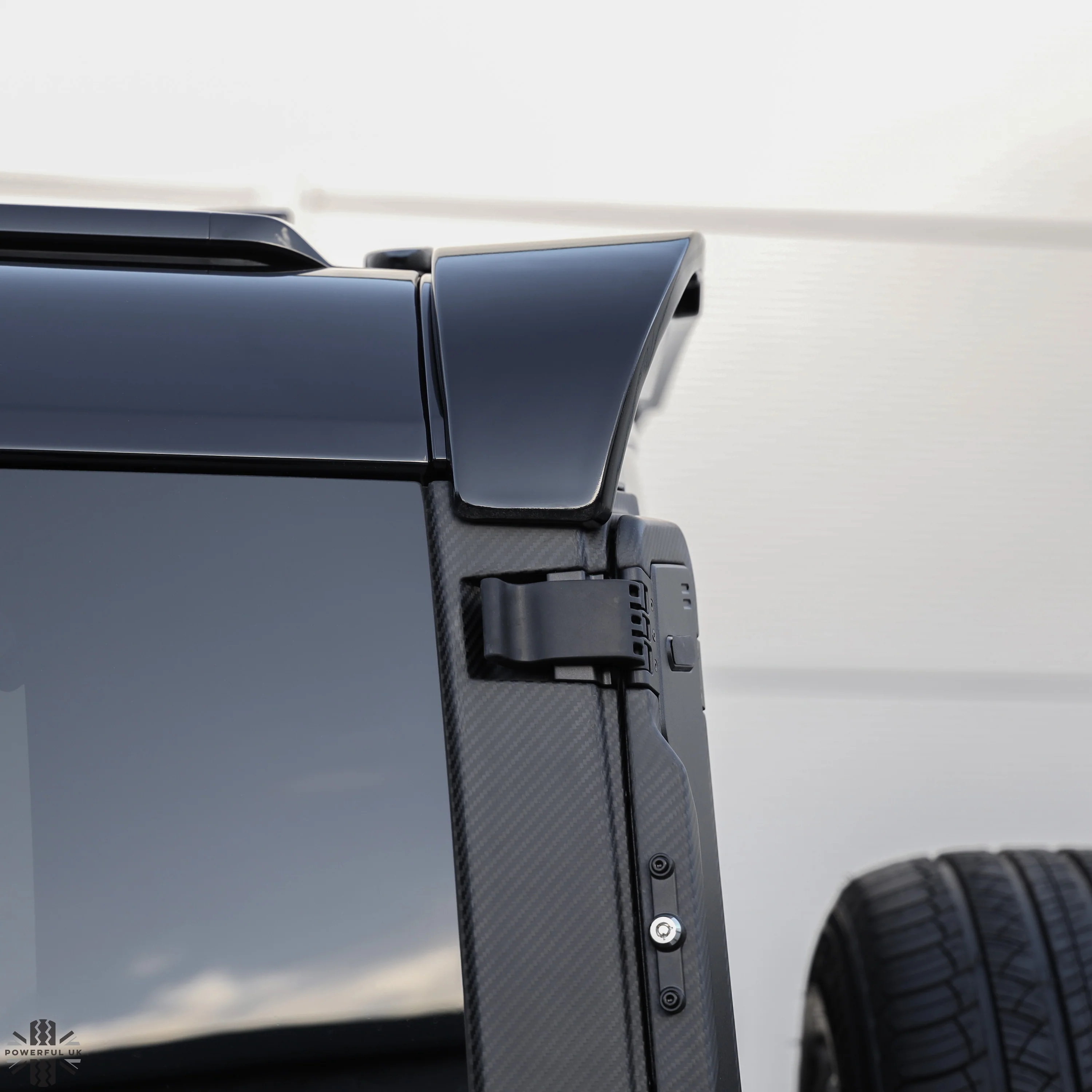Rear Spoiler for Land Rover Defender L663 - PFUK Design - Unpainted - Image 8