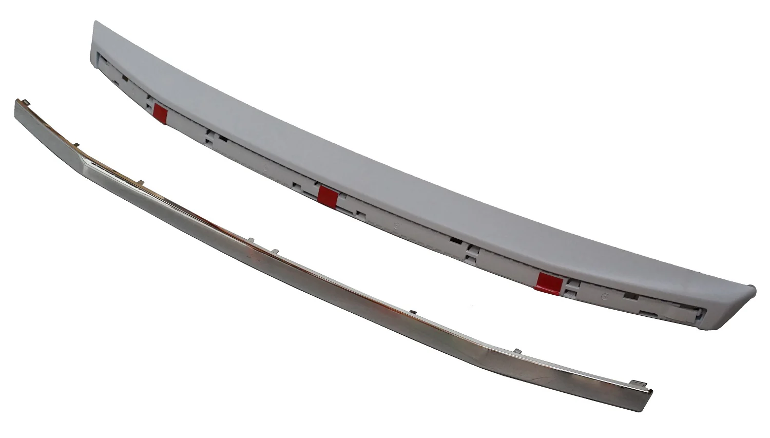 Rear Tailgate Upgrade Kit - Primer/Chrome - Genuine for Land Rover Freelander 2 - Image 2