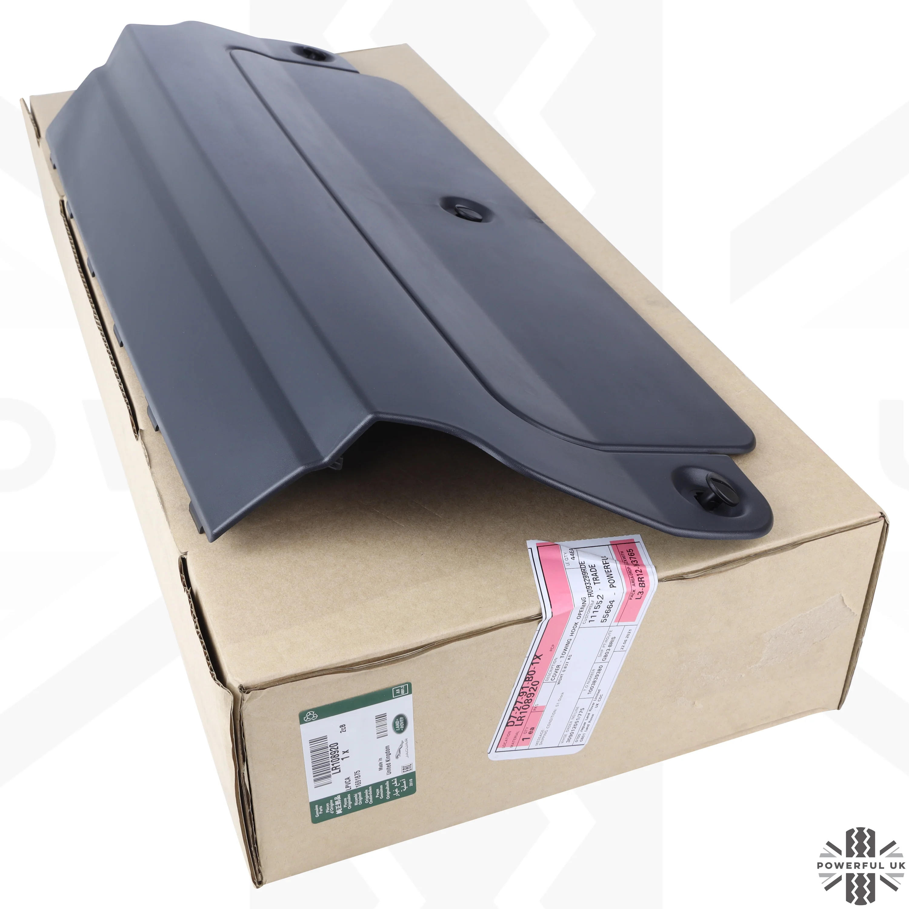 Rear Tow Eye Cover for Range Rover L405 - Genuine - Image 2