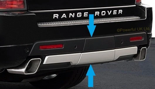 Rear Tow Eye Cover for Range Rover Sport Autobiography Rear Bumper - Bare - Genuine - Image 4