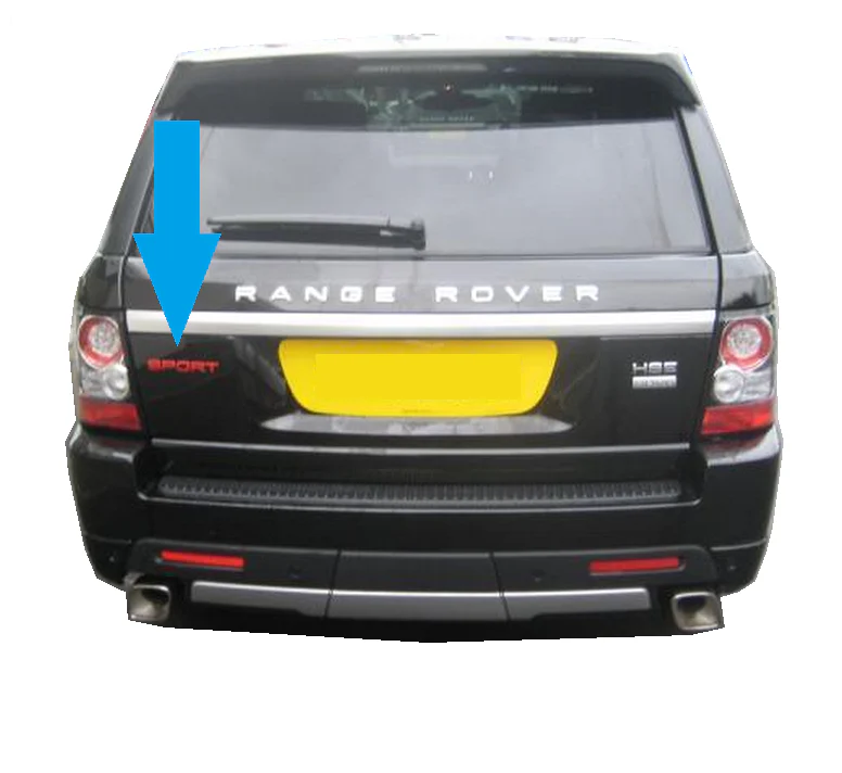 Red Tailgate Lettering - SPORT - for Range Rover Sport - Image 7