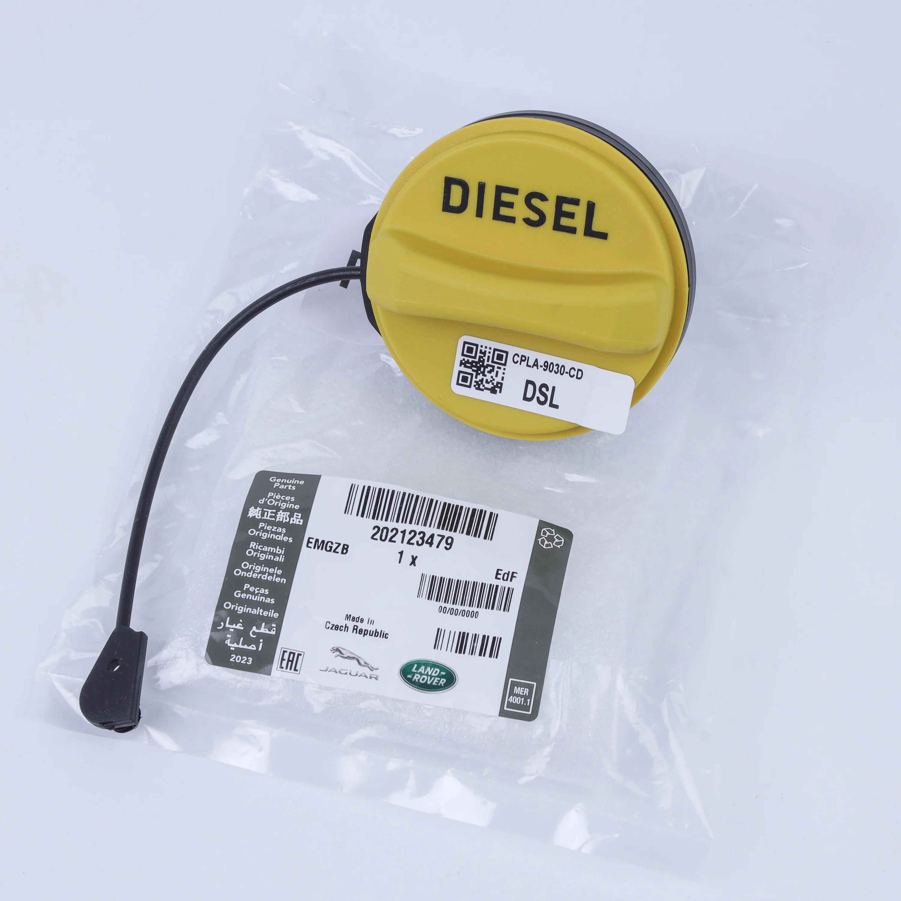 Replacement Filler Cap - Genuine - Diesel - for Jaguar XJ/S Type/X Type - Image 2