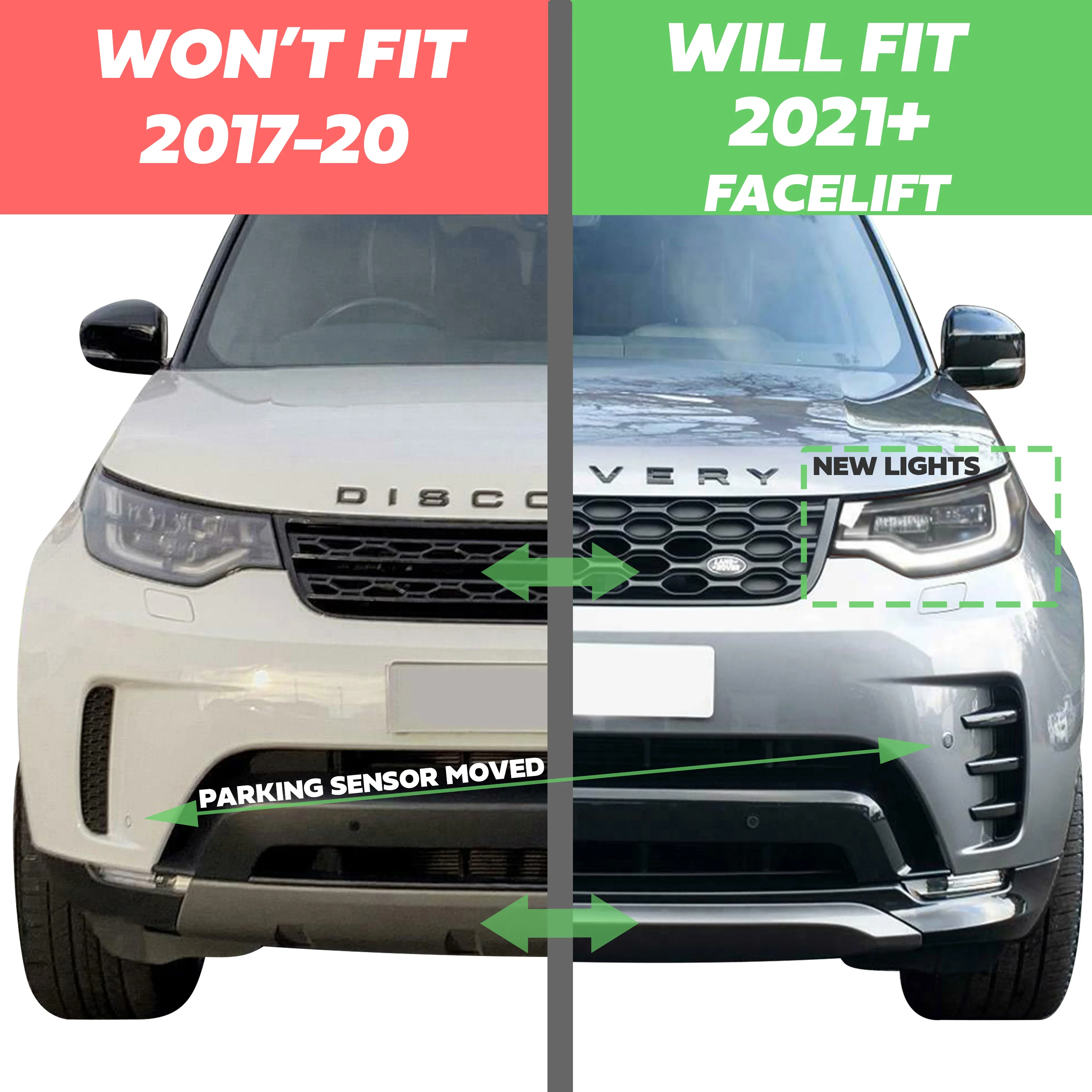 Replacement Headlight Lens for Land Rover Discovery 5 2021+ - LH - Image 6