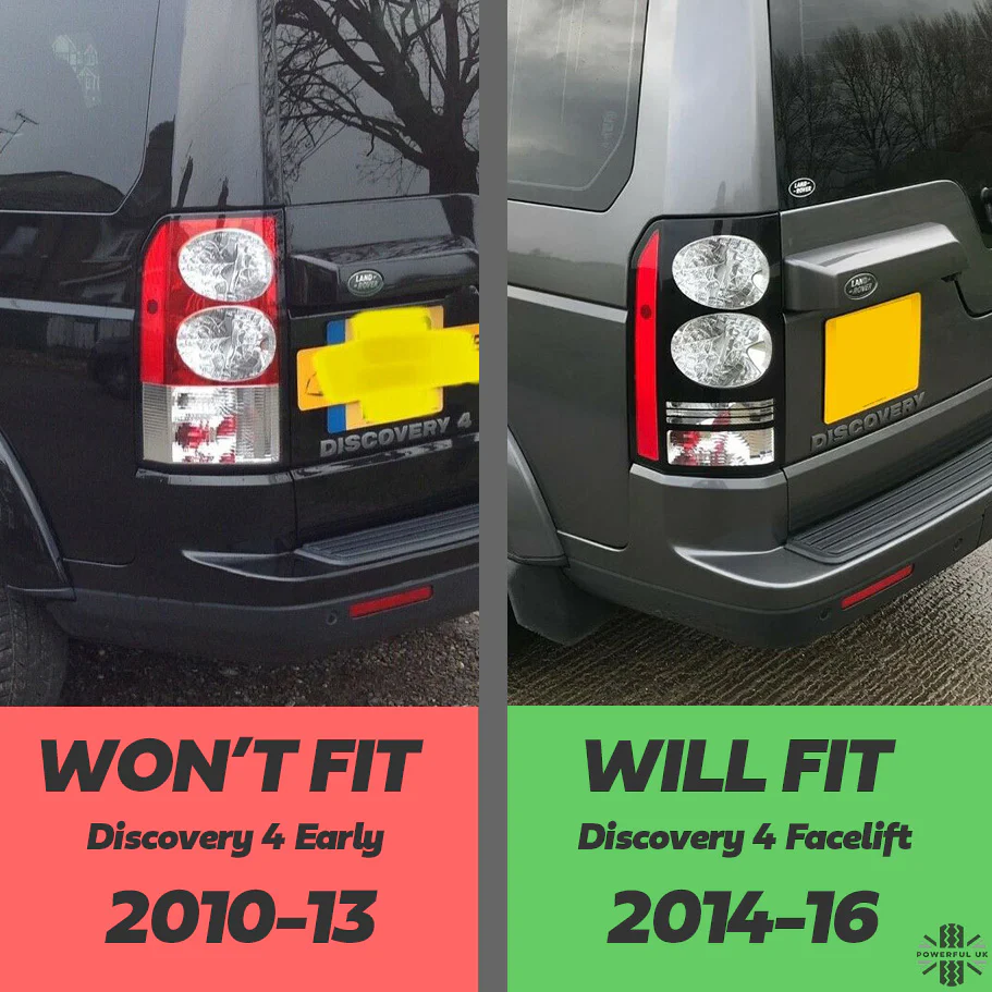 Replacement Rear Light Back for Land Rover Discovery 4 Facelift - LEFT - Image 6