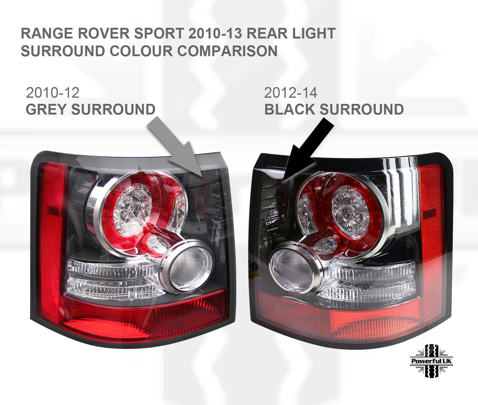 Replacement Rear Light Lens for Range Rover Sport L320 (2010-14) - LEFT LH - Image 6