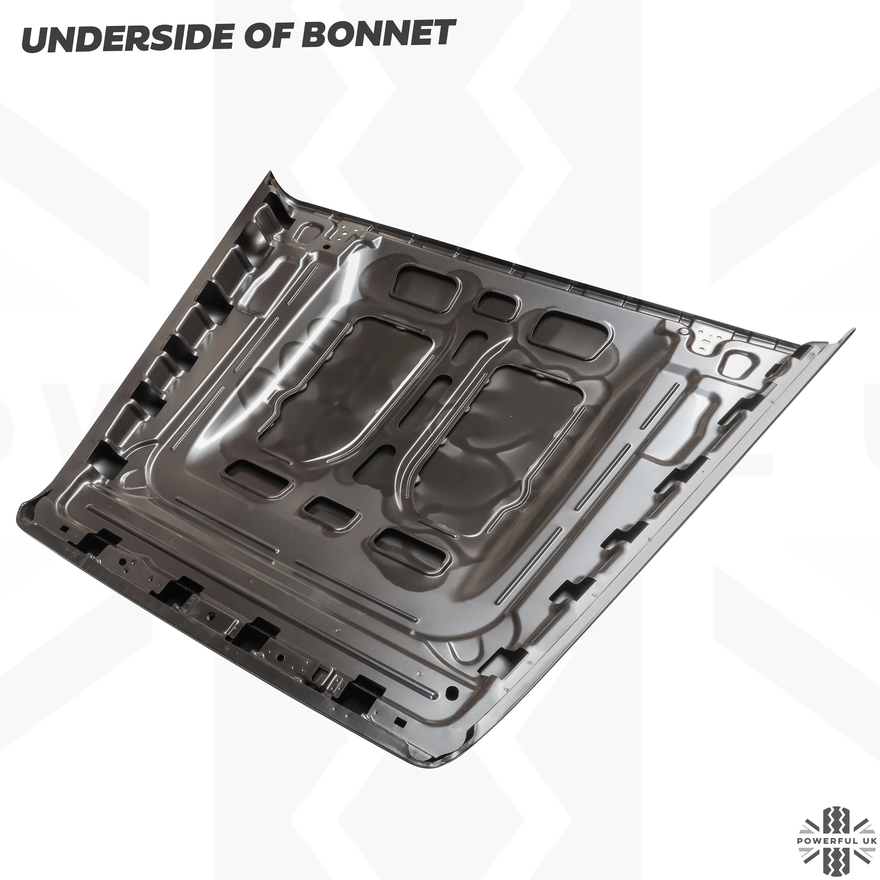 Replacement Steel Bonnet for Land Rover Classic Defender - Puma Type - Image 5