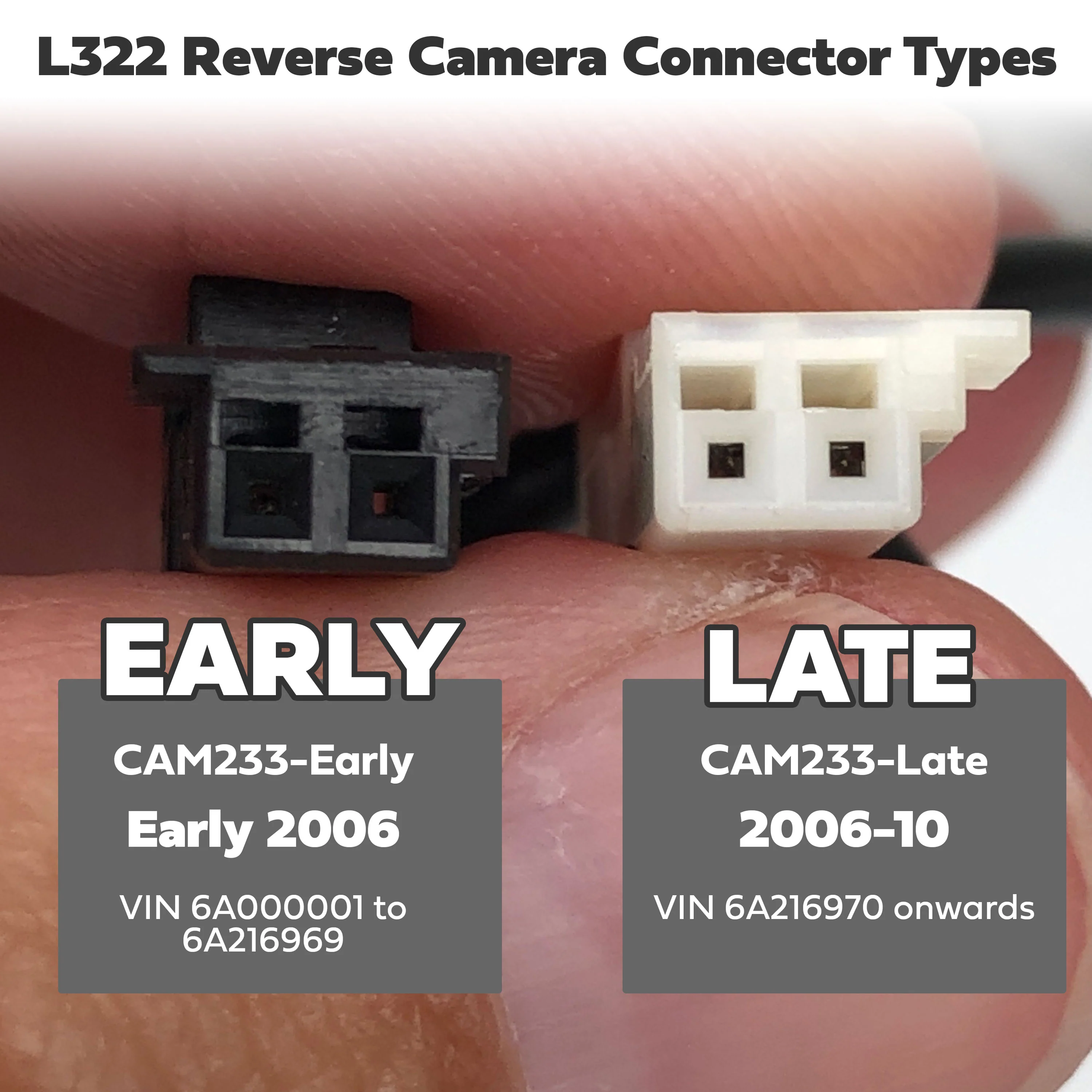 Reversing Camera for Range Rover L322 - Late 2006-09 Type - HSX - Image 8
