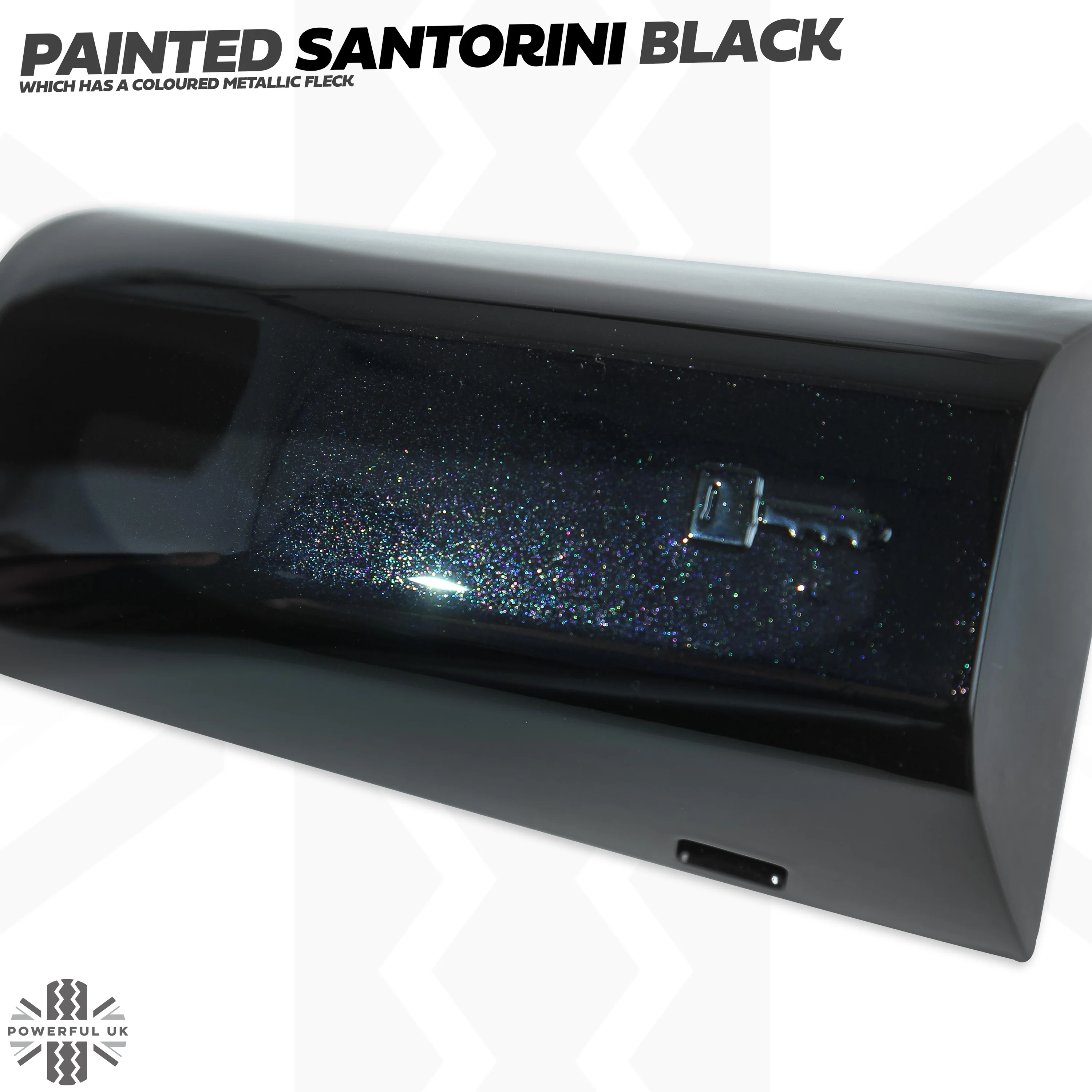 RIGHT Door Handle Key Piece for Range Rover Sport L494 - Santorini Black - Image 4