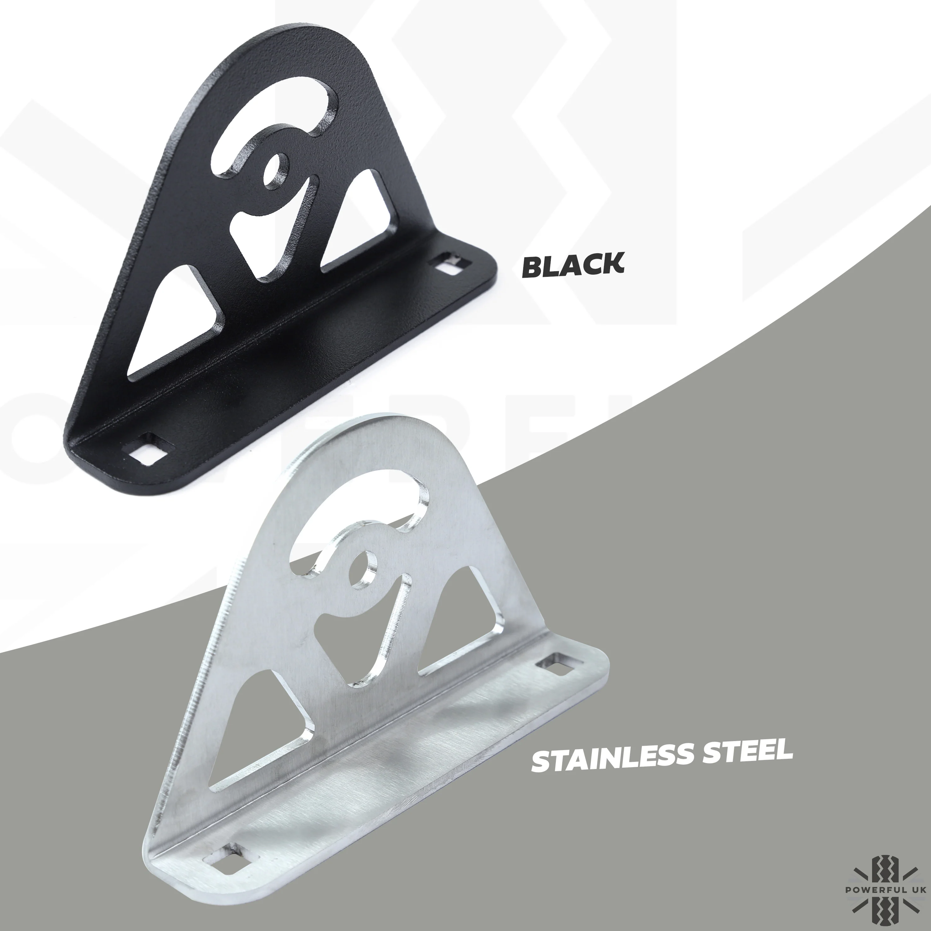 Roof Accessory Mount End Plates x2 for Land Rover Defender L663 - Stainless Steel - Image 6