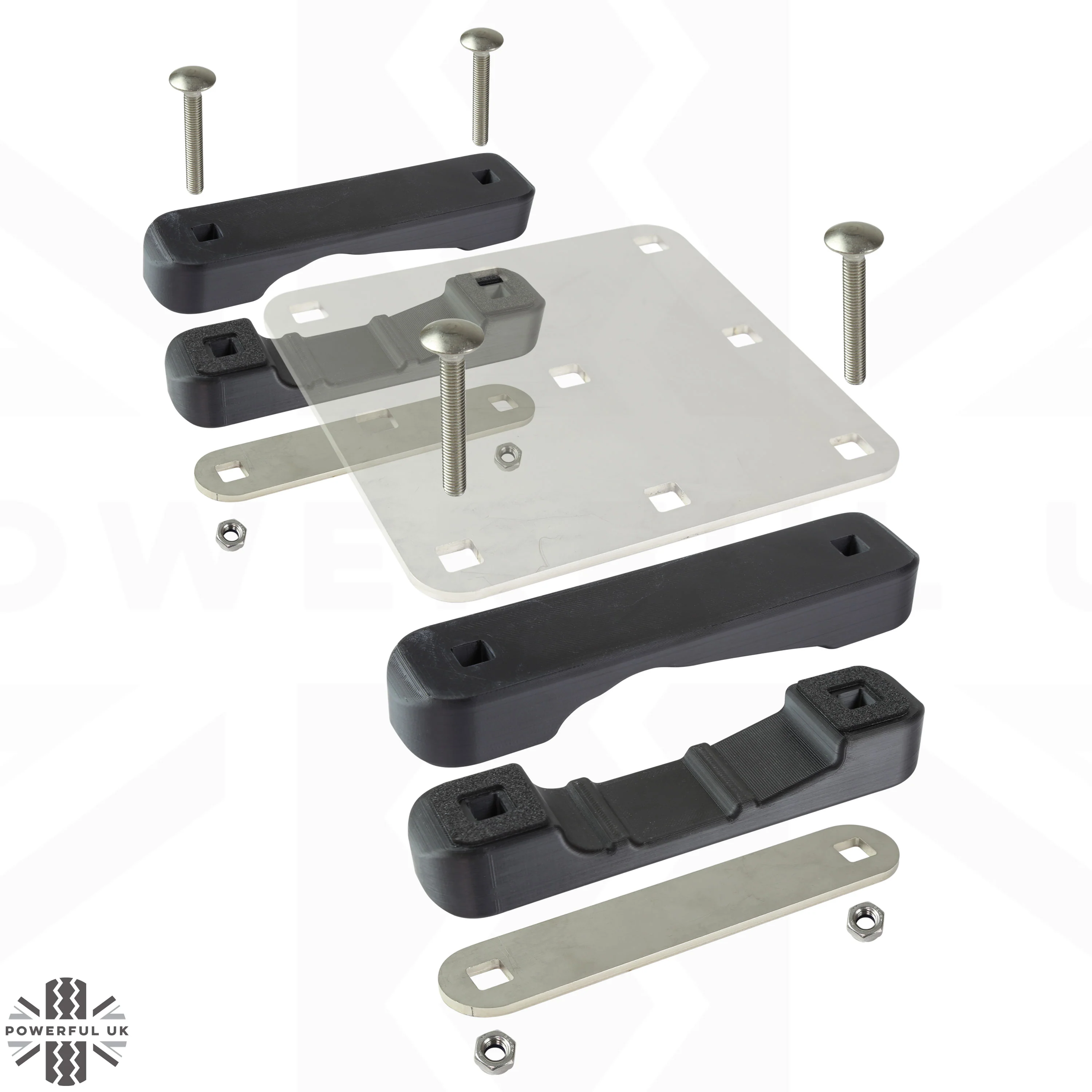 Roof Rack Mount Clamp Kit for the Land Rover Defender L663 - Kit A - Image 4