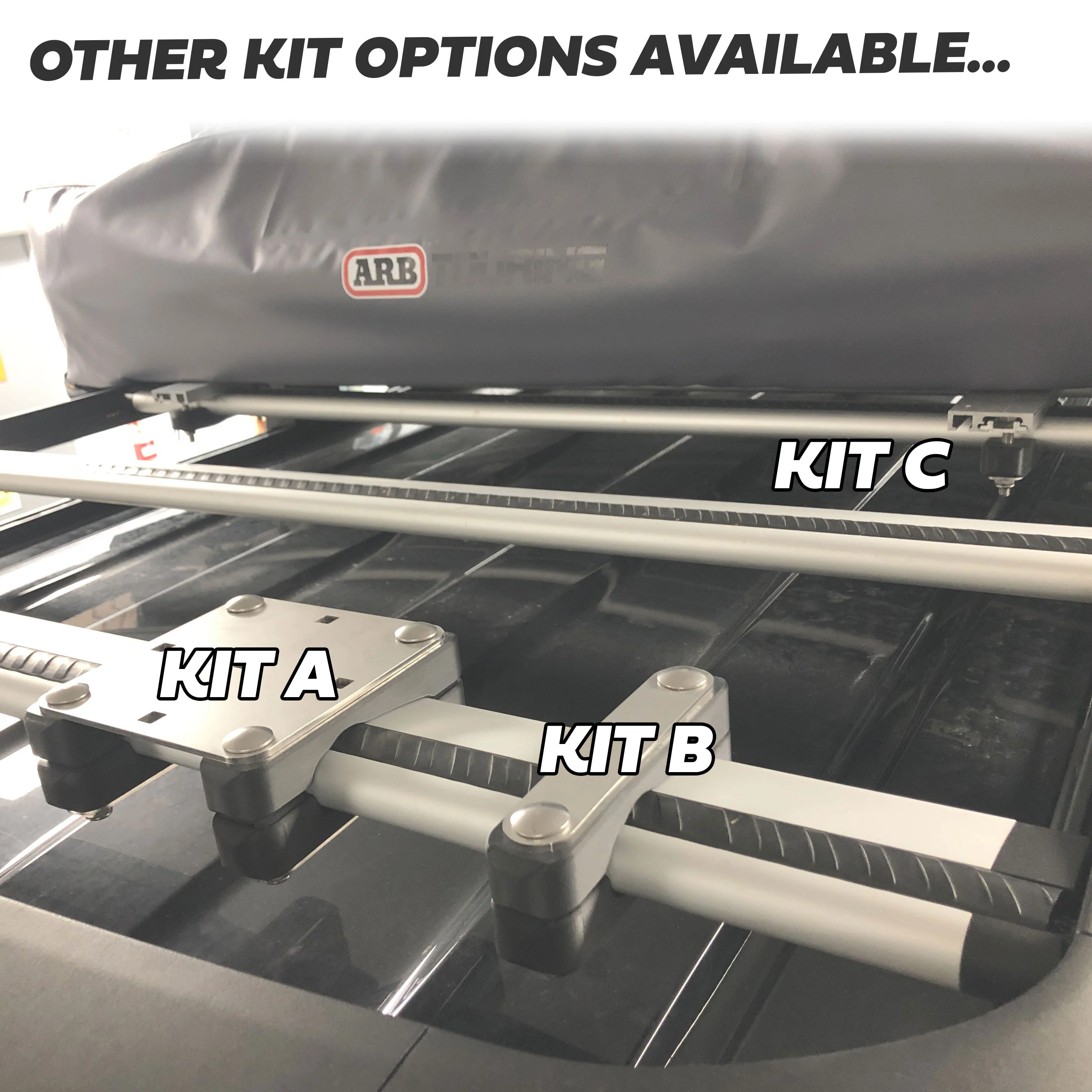 Roof Rack Mount Clamp Kit for Thule Cross Bars - Kit D (Stainless) - Image 8
