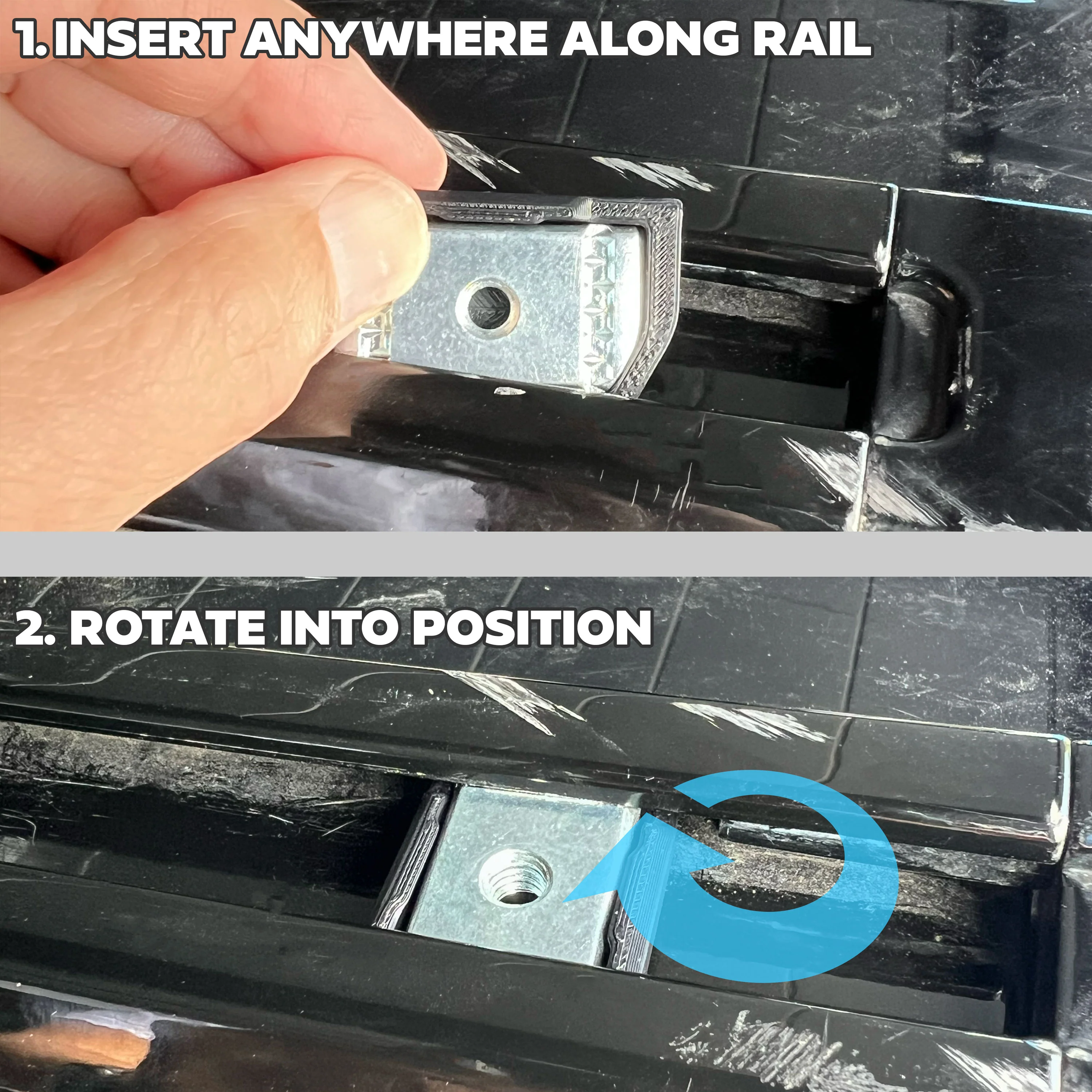 Roof Rail Channel Fixing Kit for Land Rover Defender L663 - M10 - Image 4