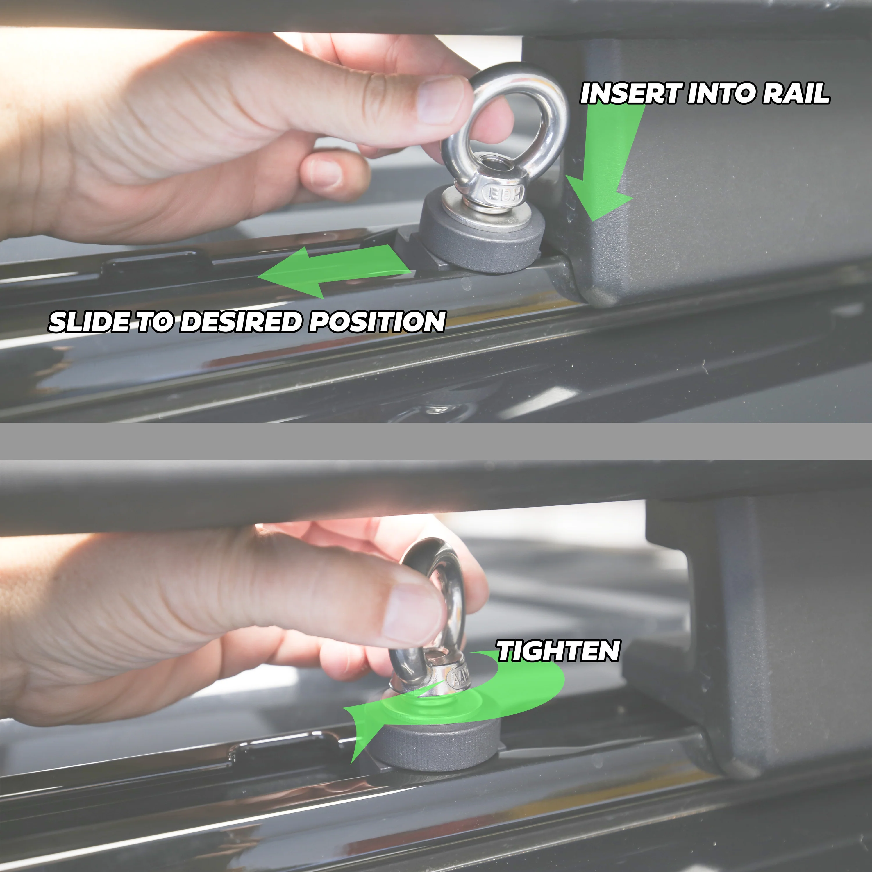 Roof Rail Eyelet Kit - for Land Rover Defender L663 - Image 6