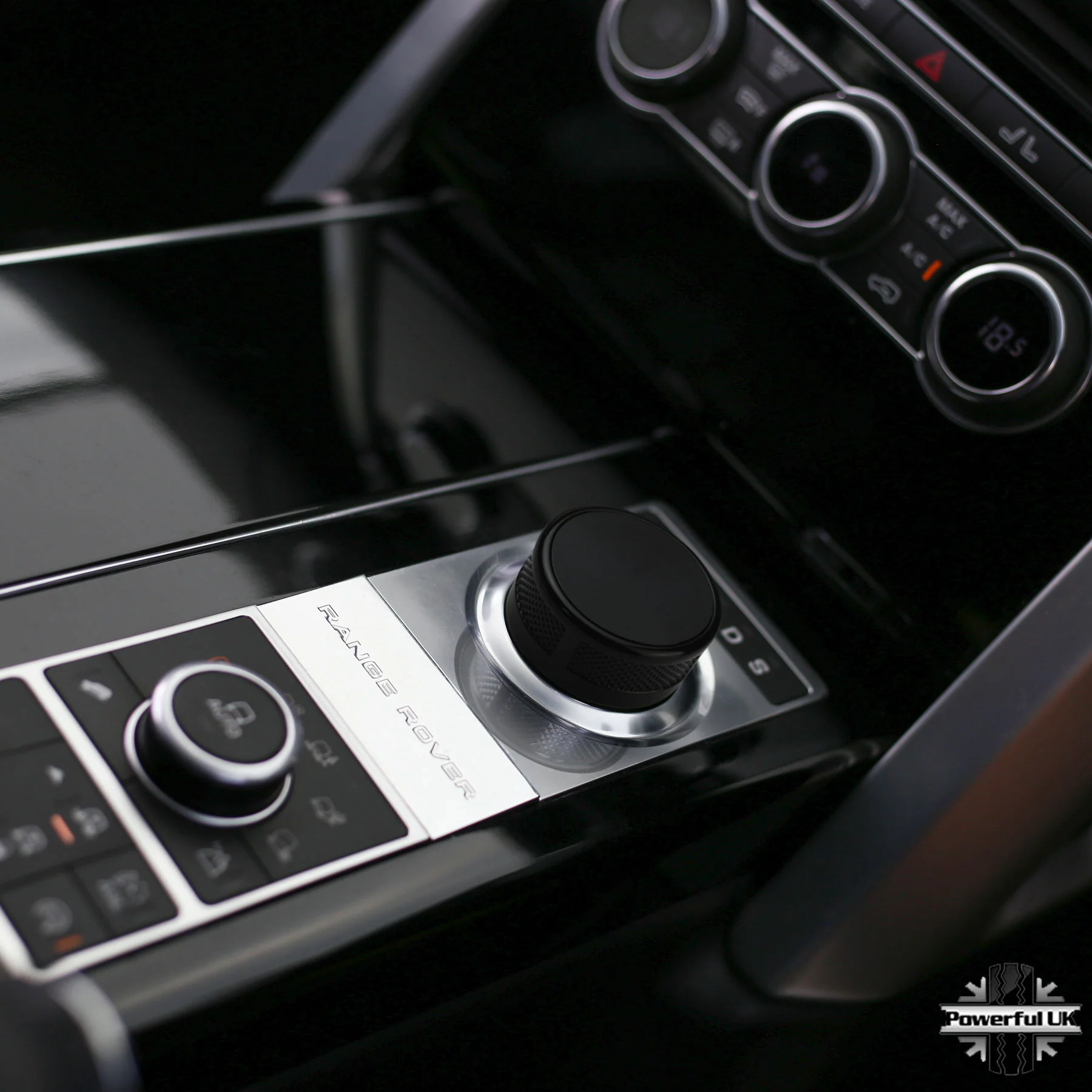 Rotary Gear Selector - Black for Land Rover Discovery 5 - Image 2