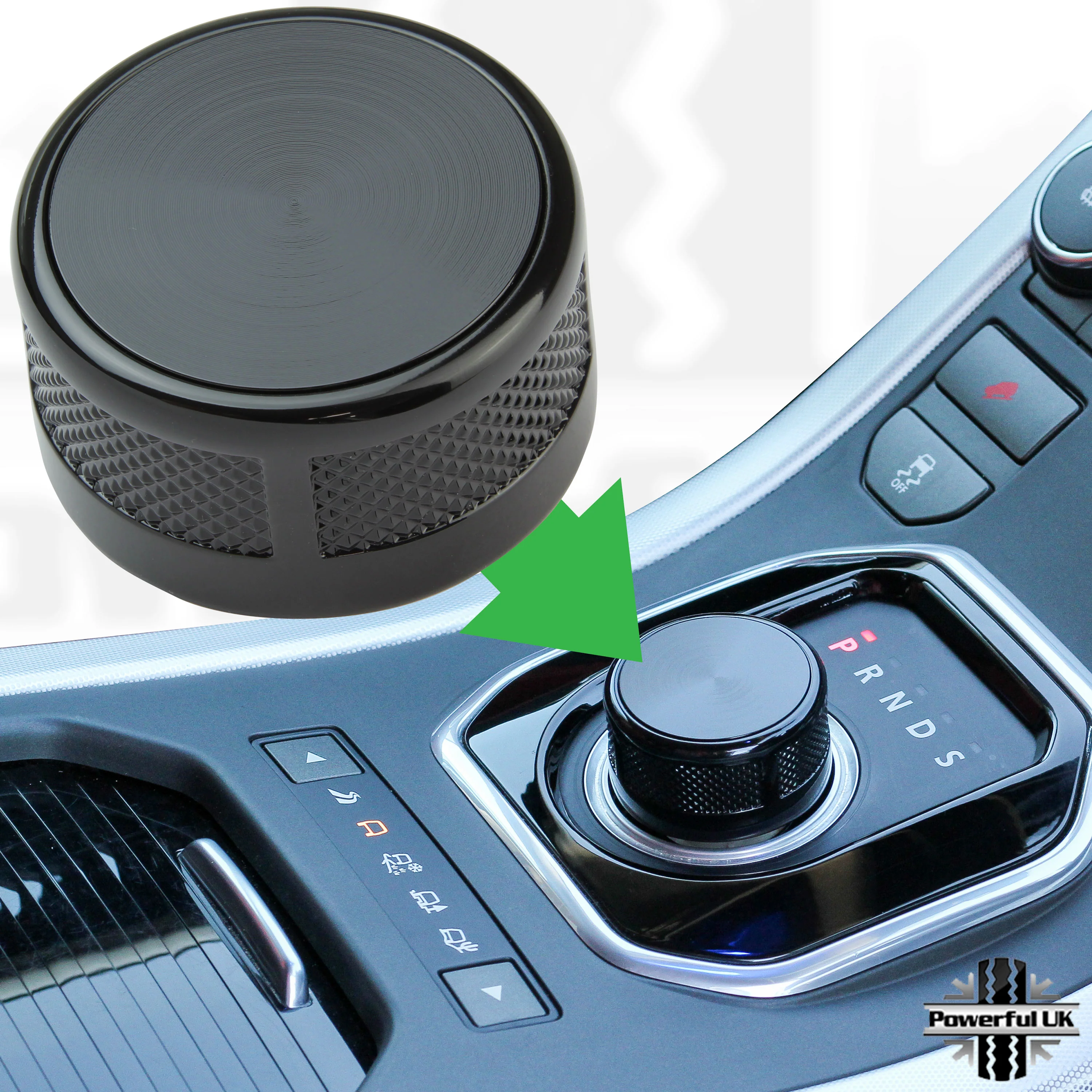 Rotary Gear Selector - Black for Land Rover Discovery Sport (2014-19) - Image 7