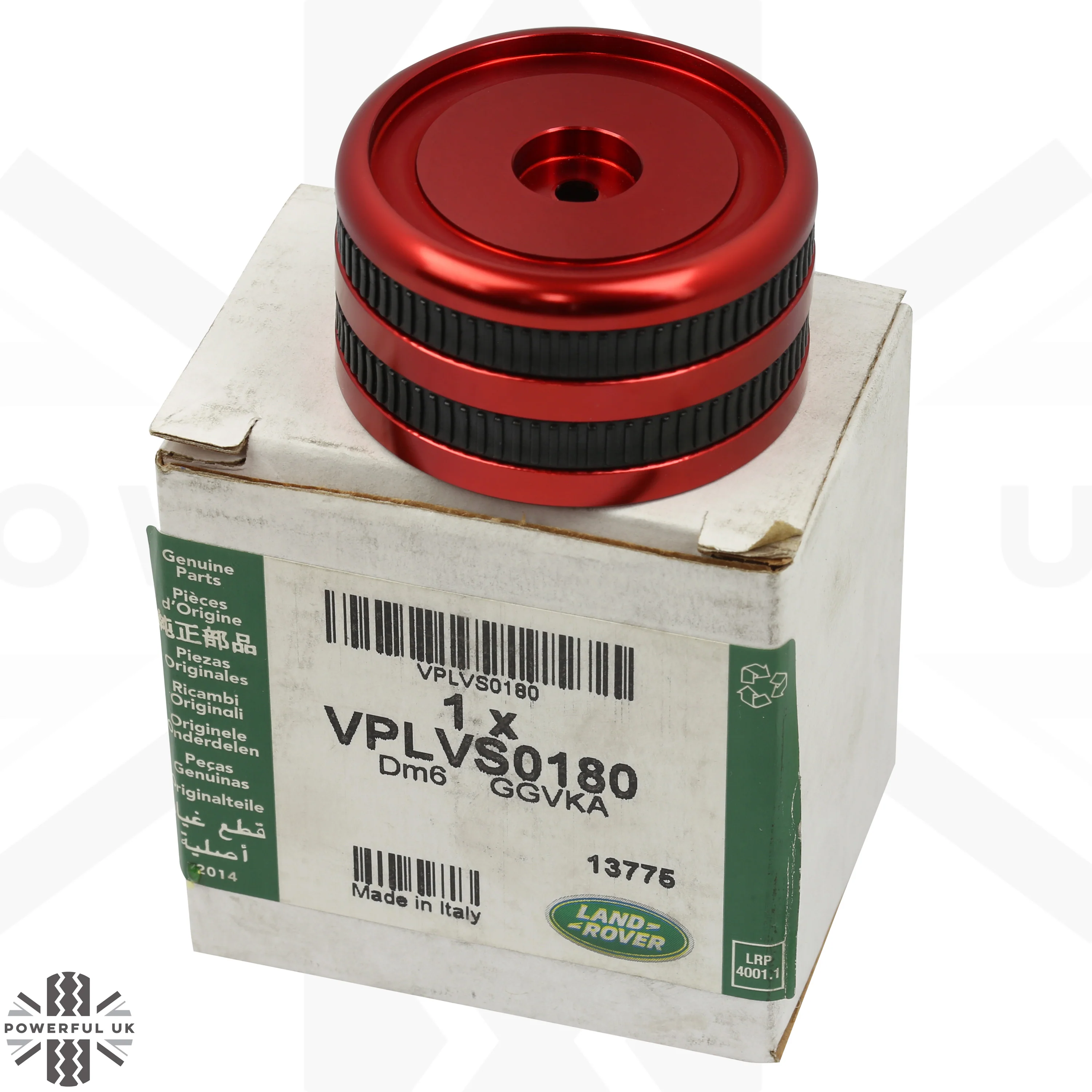 Rotary Shifter in Red - Genuine - for Range Rover L322 (2010-12) - Image 3