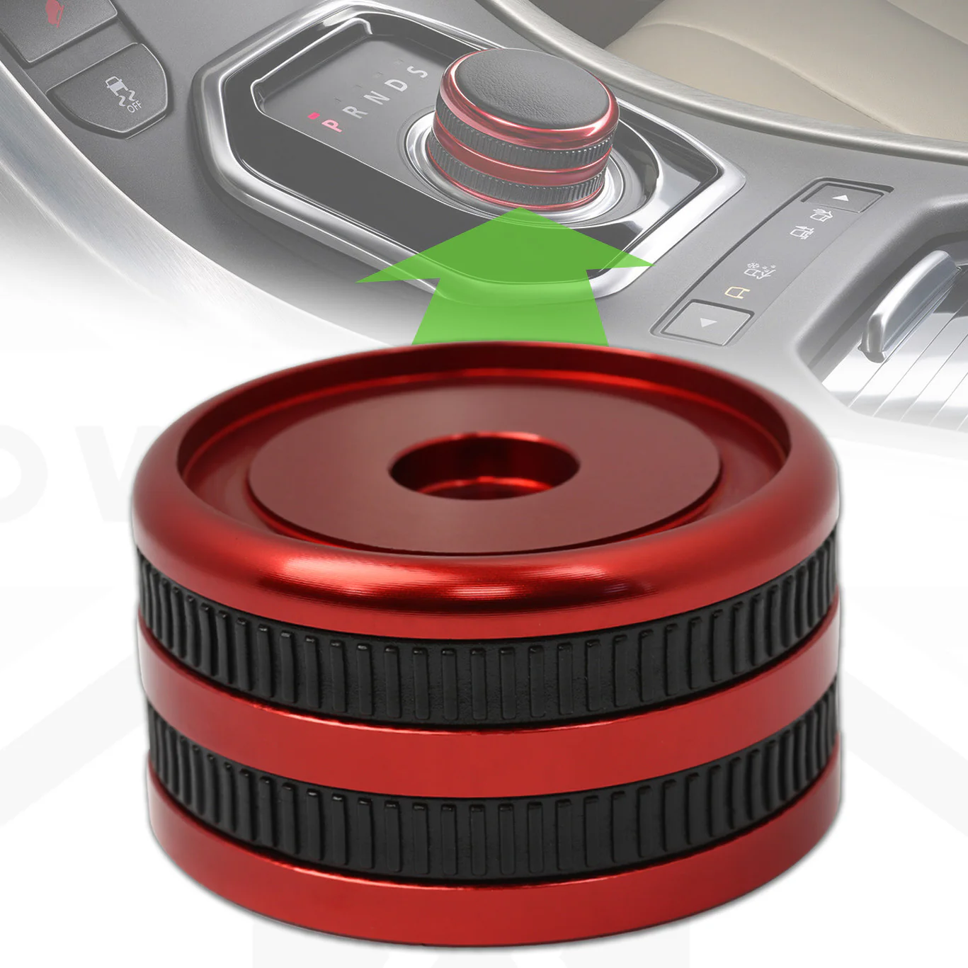 Rotary Shifter in Red - Genuine - for Range Rover Sport (2010-13) - Image 8