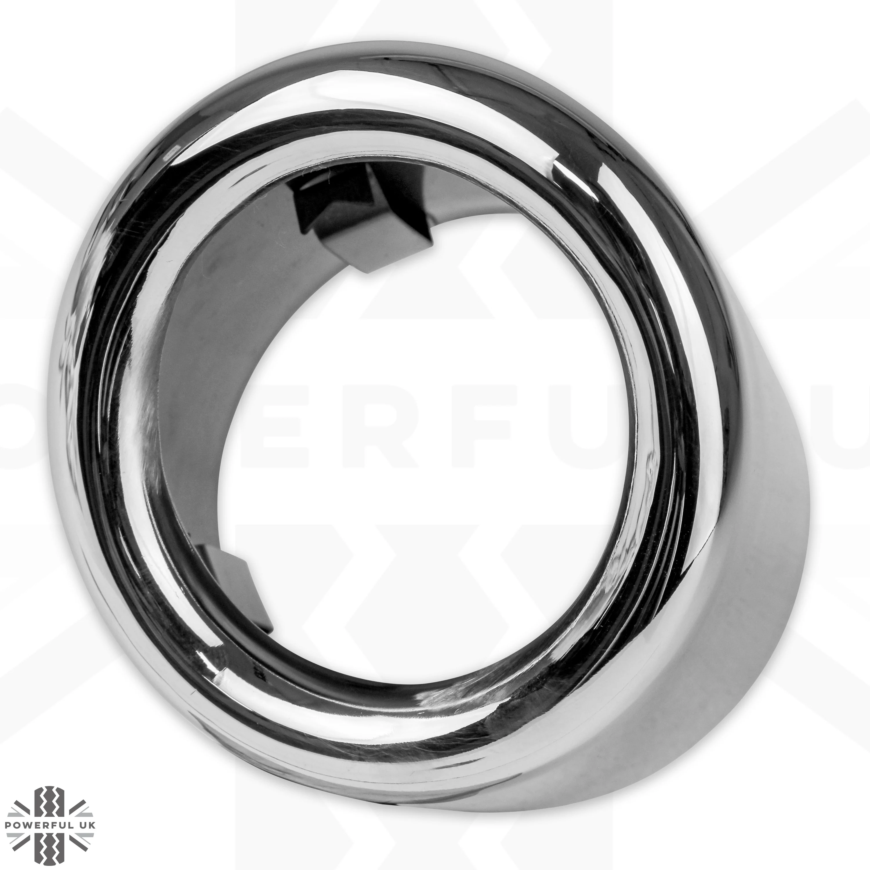 Round Exhaust Tips - PAIR for Land Rover Discovery Sport -   Stainless - Image 6
