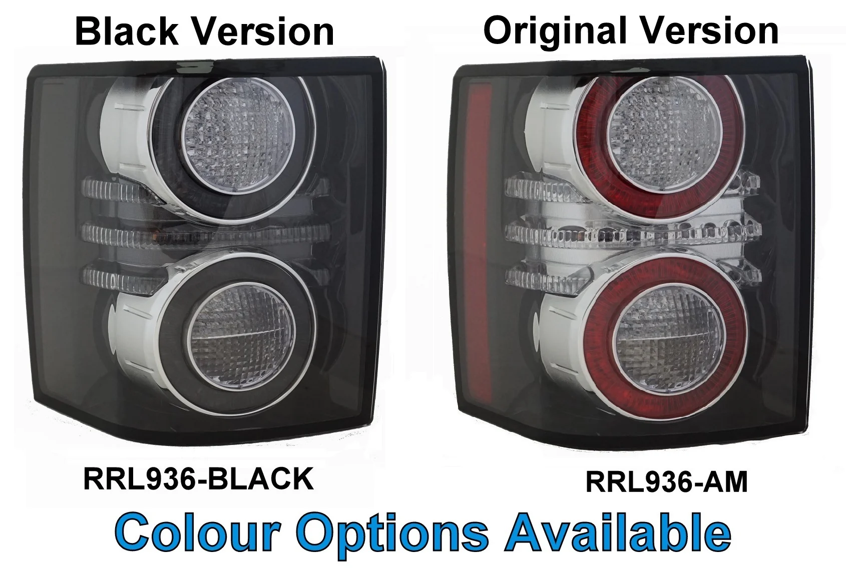 ROW Spec 2012 LED Aftermarket Rear Lights Lamp for Range Rover L322 Vogue 2012+  - PAIR - Image 6