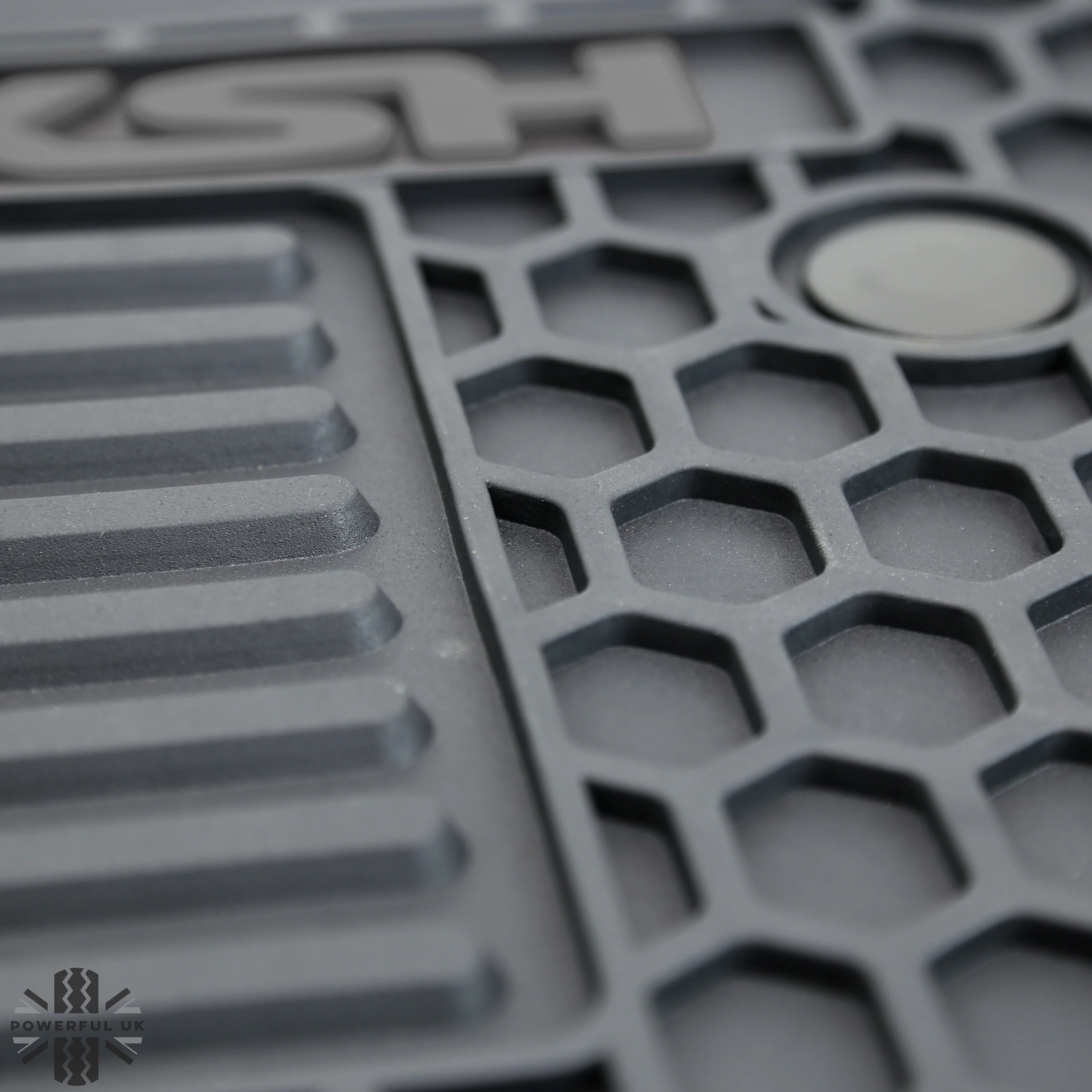 Rubber Floor Mat 2pc Set - Front Mats Only - for Land Rover Defender L663 - RHD - Image 5