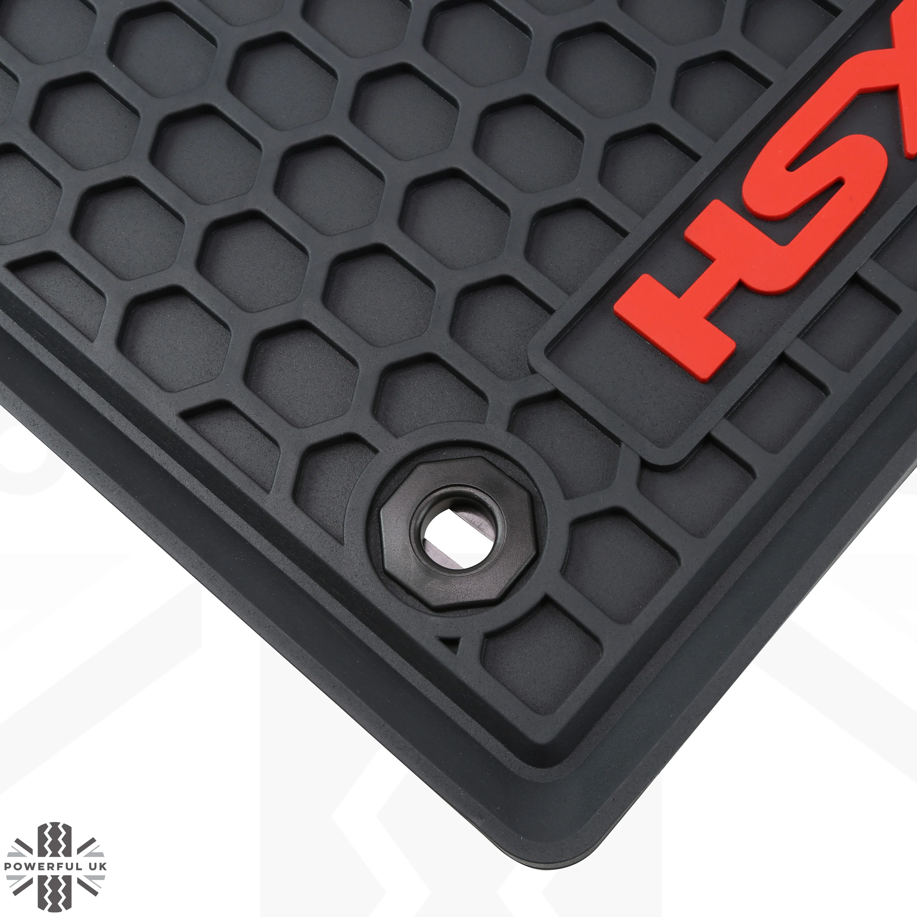Rubber Floor Mats 4pc - RHD - for Toyota Hilux mk8 (2016+) - Image 4