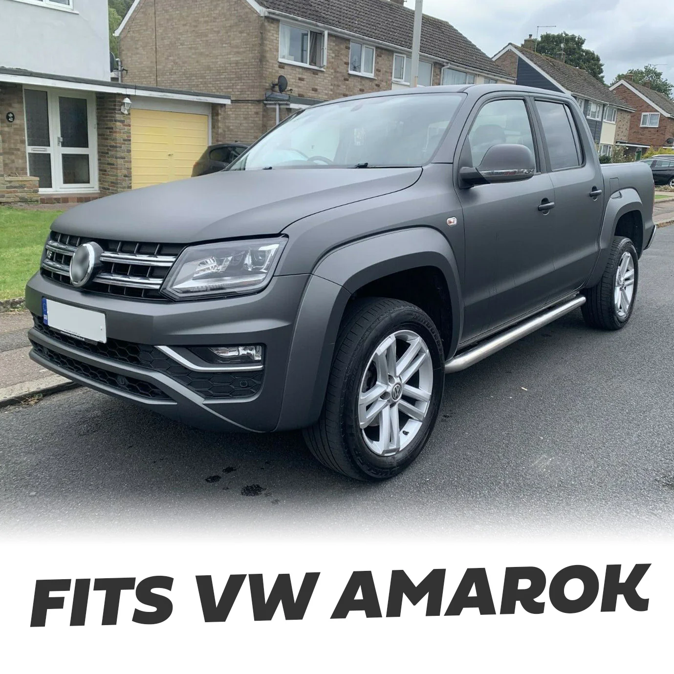 Rubber Floor Mats 4pc - RHD - for VW Amarok - Image 5