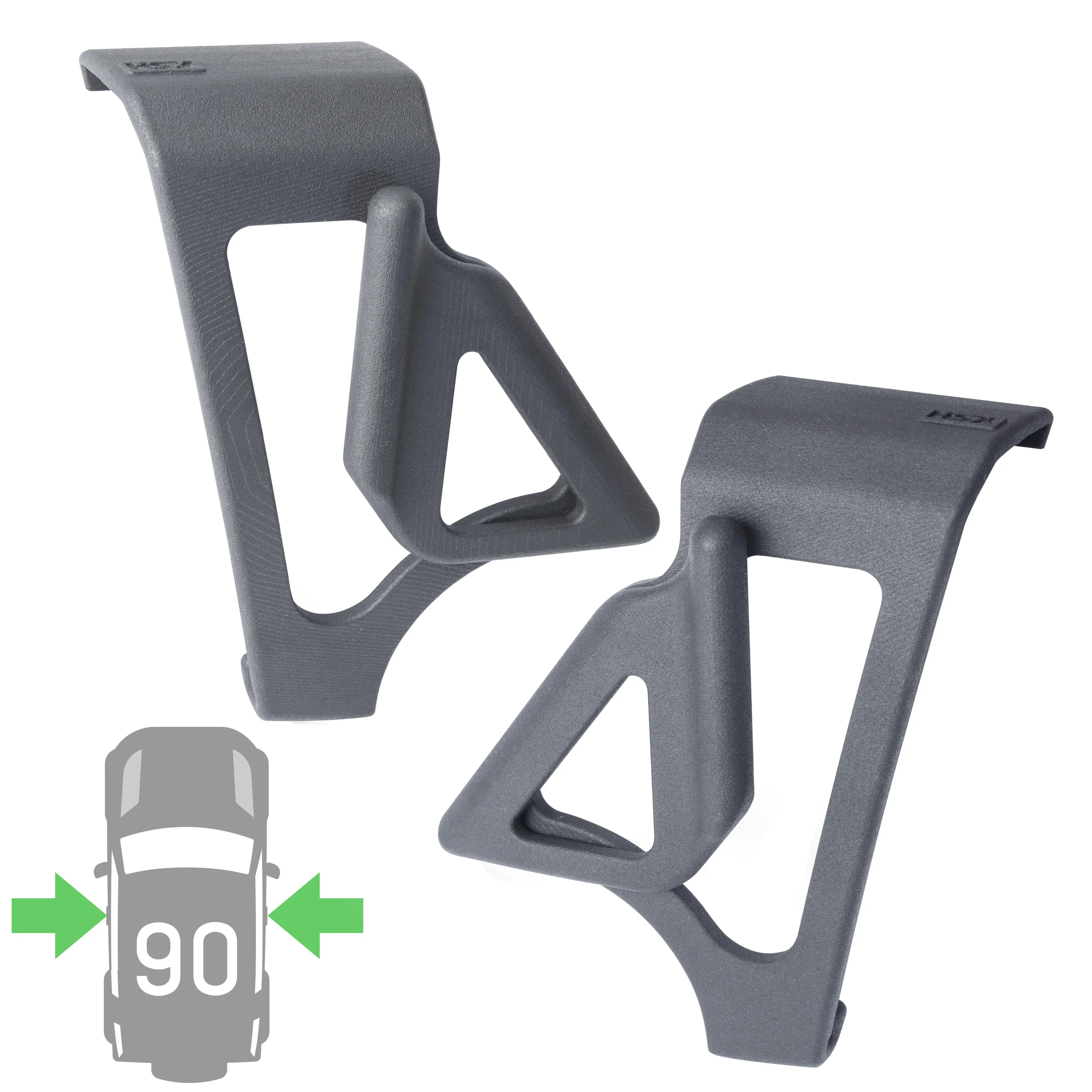 Seatbelt Retaining Clip for Land Rover Defender 90 - Left/Right/Pair - Image 7