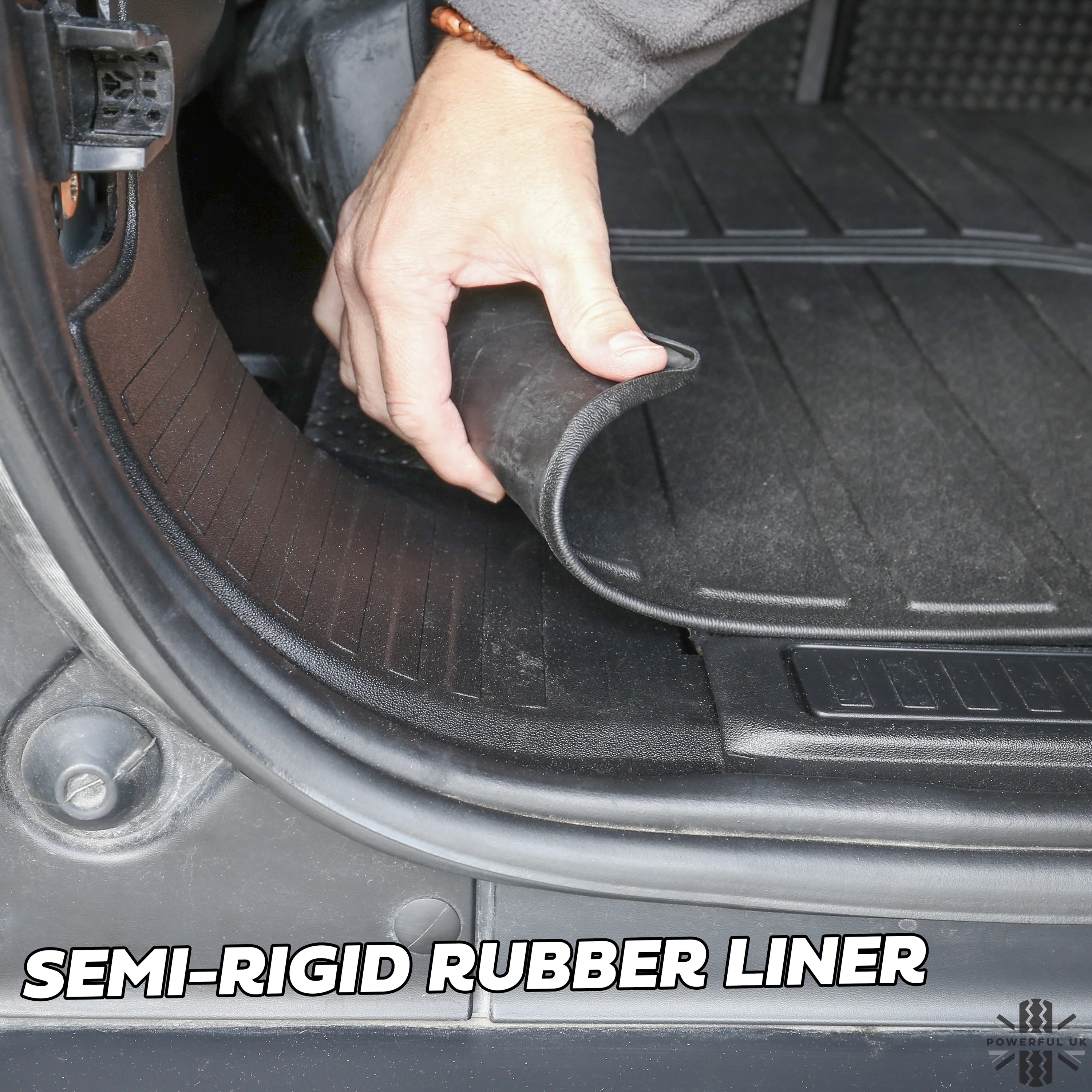 Semi-Rigid Rubber Boot Liner for Land Rover Defender L663 (110 models) - Image 8