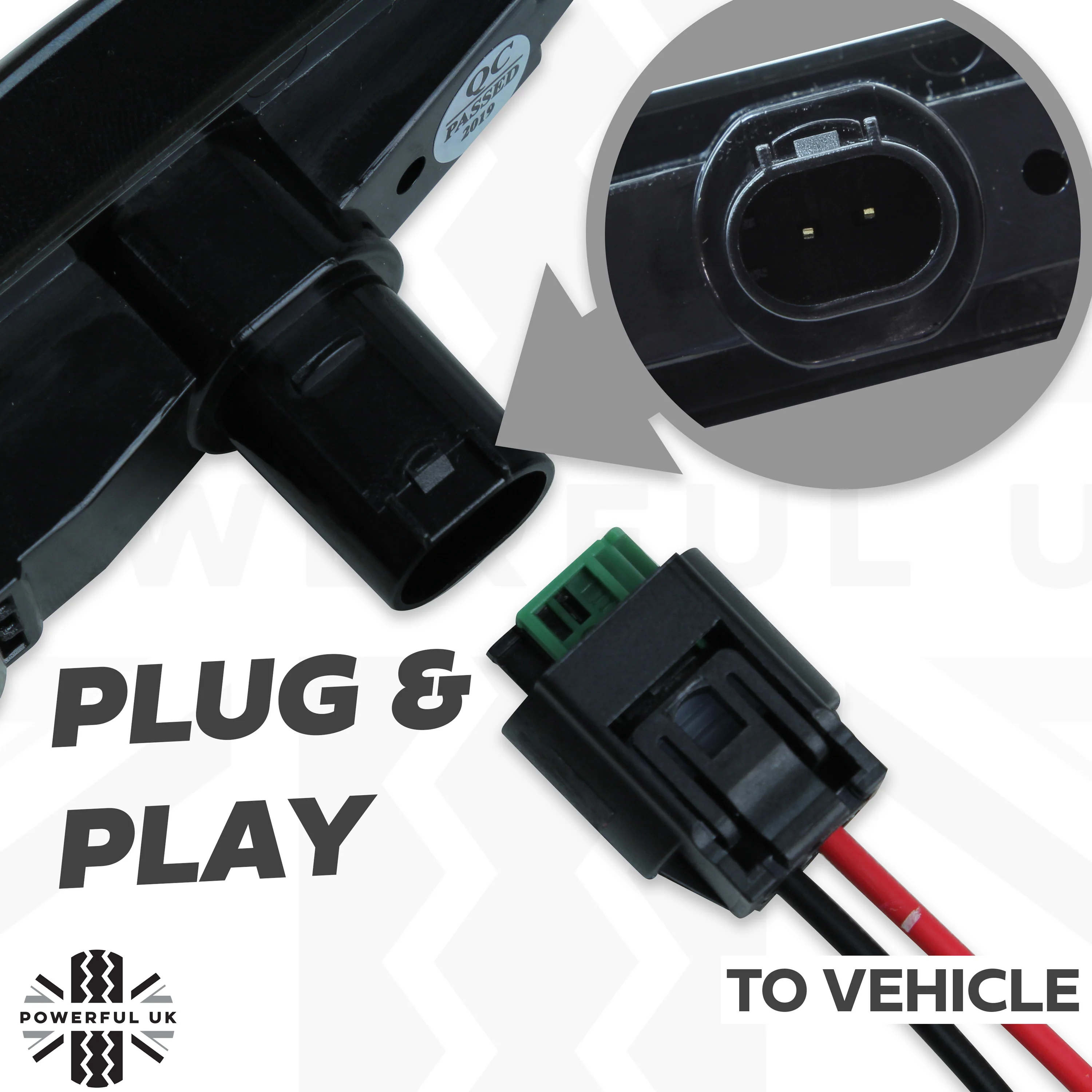 Side Repeaters for Land Rover Discovery 3 & 4  (Pair) - LED - Clear - Image 4