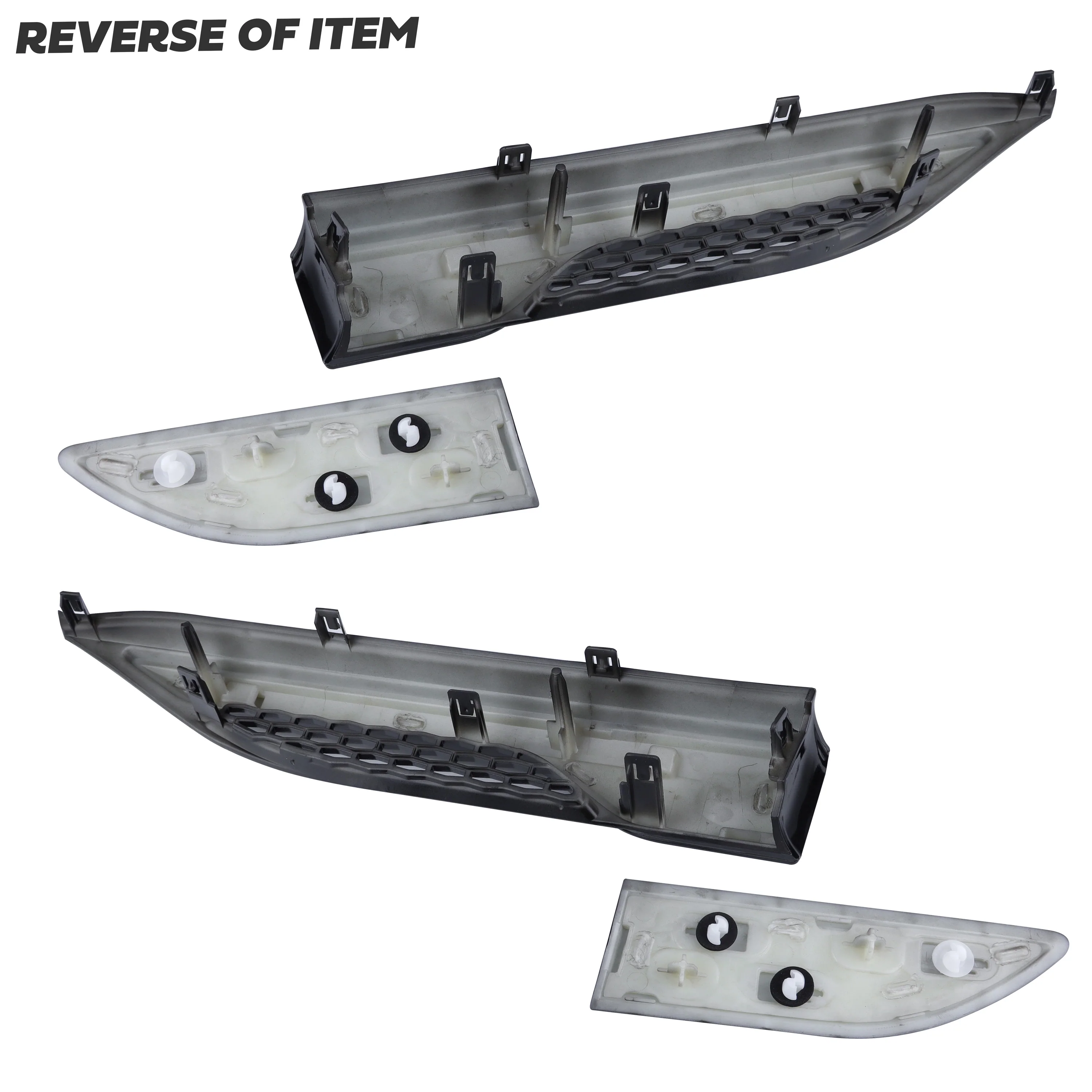 Side Vent ASSEMBLIES (4 pc kit) - Gloss Black for Range Rover Evoque - Image 4