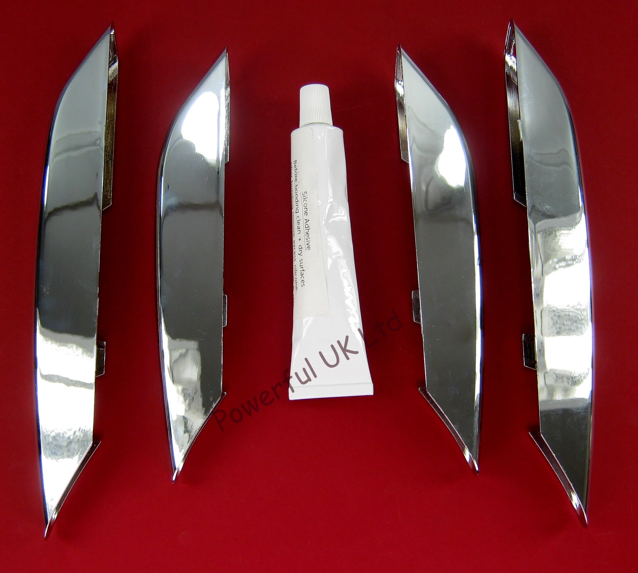 Side Vent Blade Covers (4pc) - Chrome for Range Rover Sport 2010 - Image 3