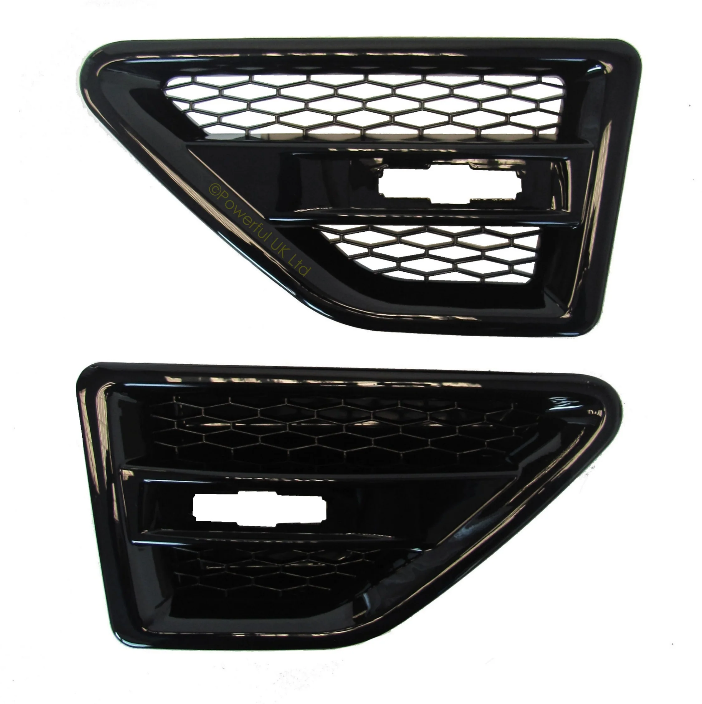 Side Vents - Gloss Black - for Land Rover Freelander 2 - PAIR - Image 3