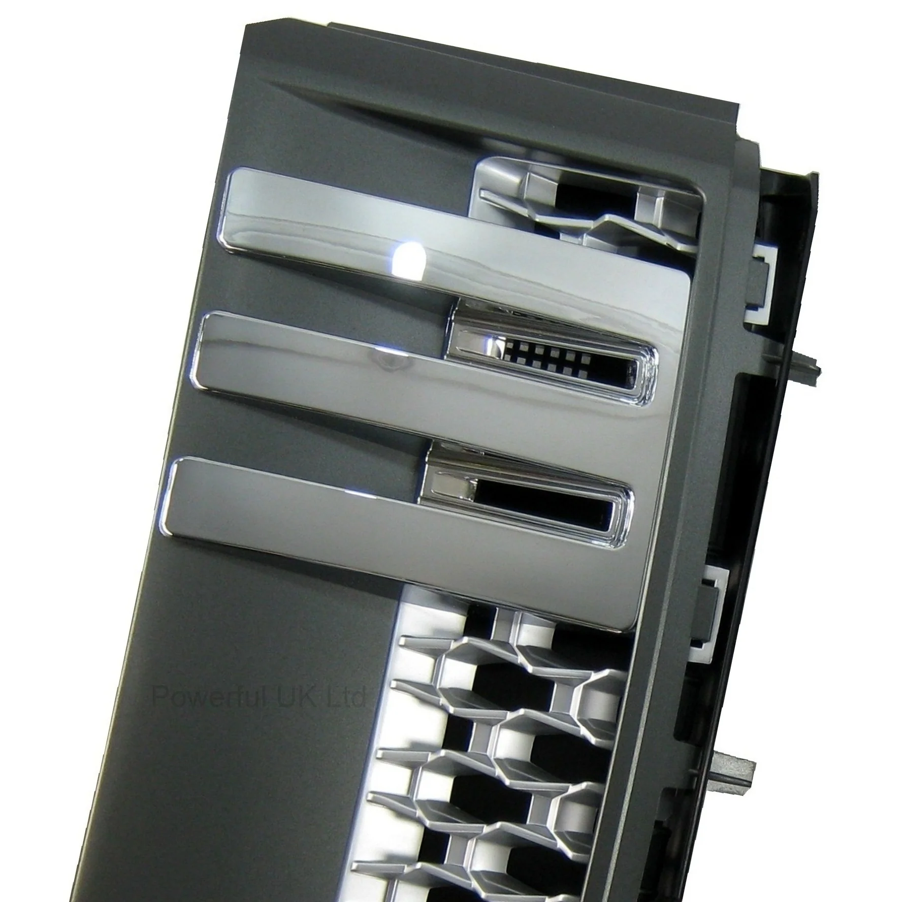 Side Vents - Grey / Chrome / Silver for Range Rover L322 - Image 3