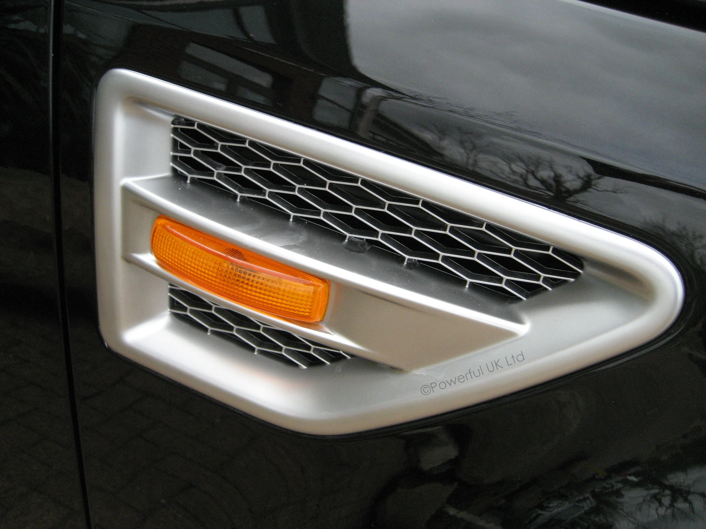 Side Vents - Silver - for Land Rover Freelander 2 - PAIR - Image 5