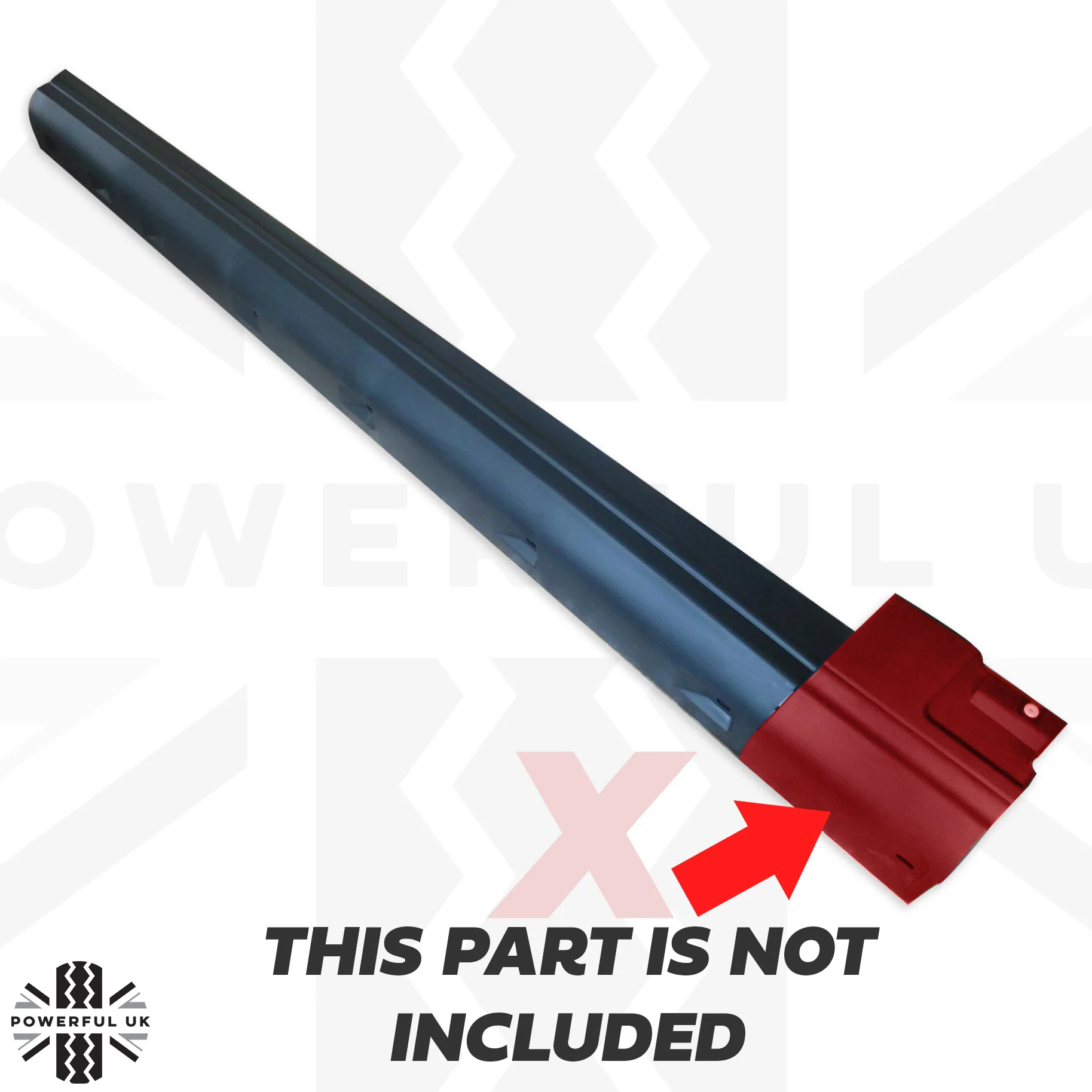 Sill Cover Plastic Moulding for Land Rover Discovery 3 & 4 - RH - Image 8