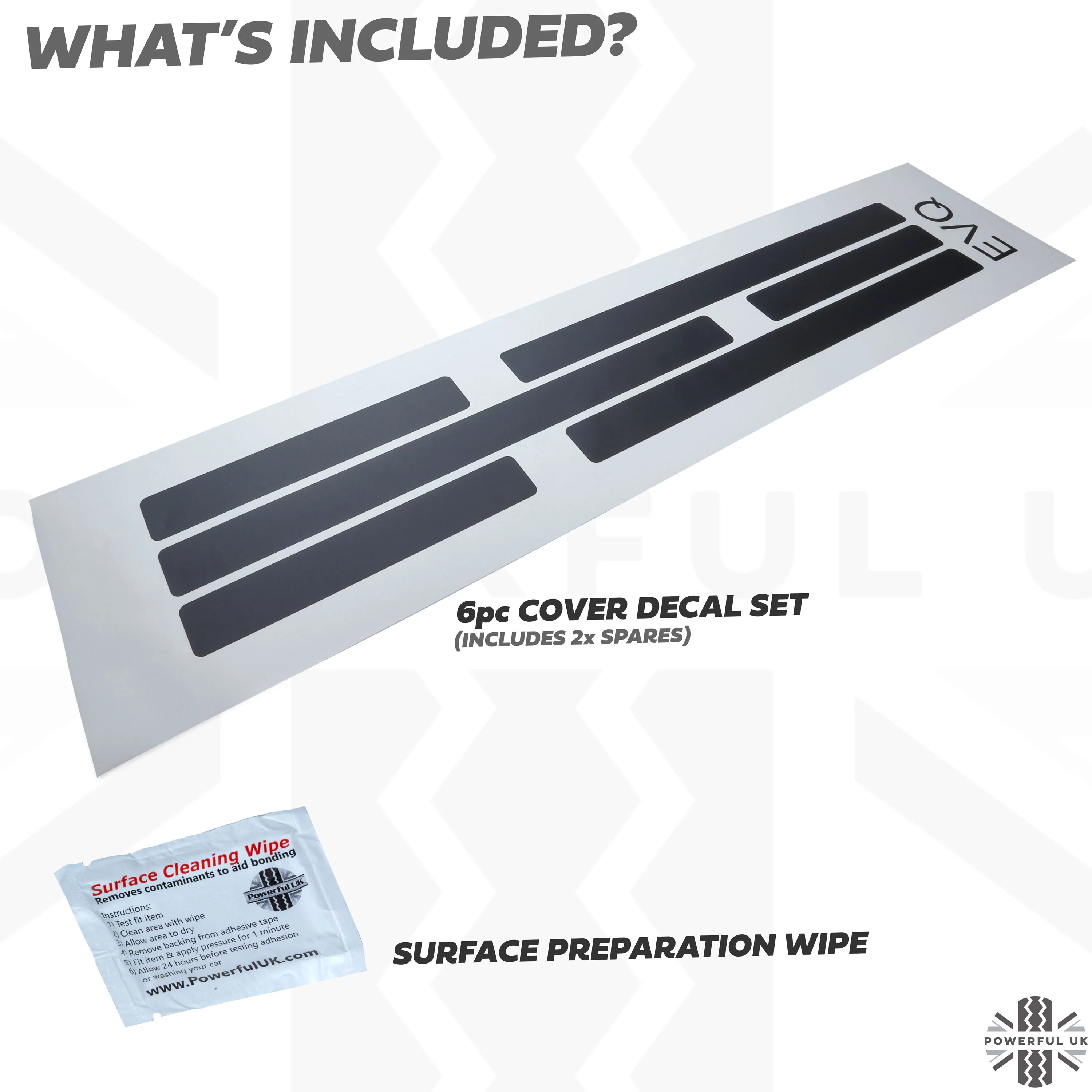 Sill Step Cover Decal Set for Range Rover Evoque (2011-19) - Image 2