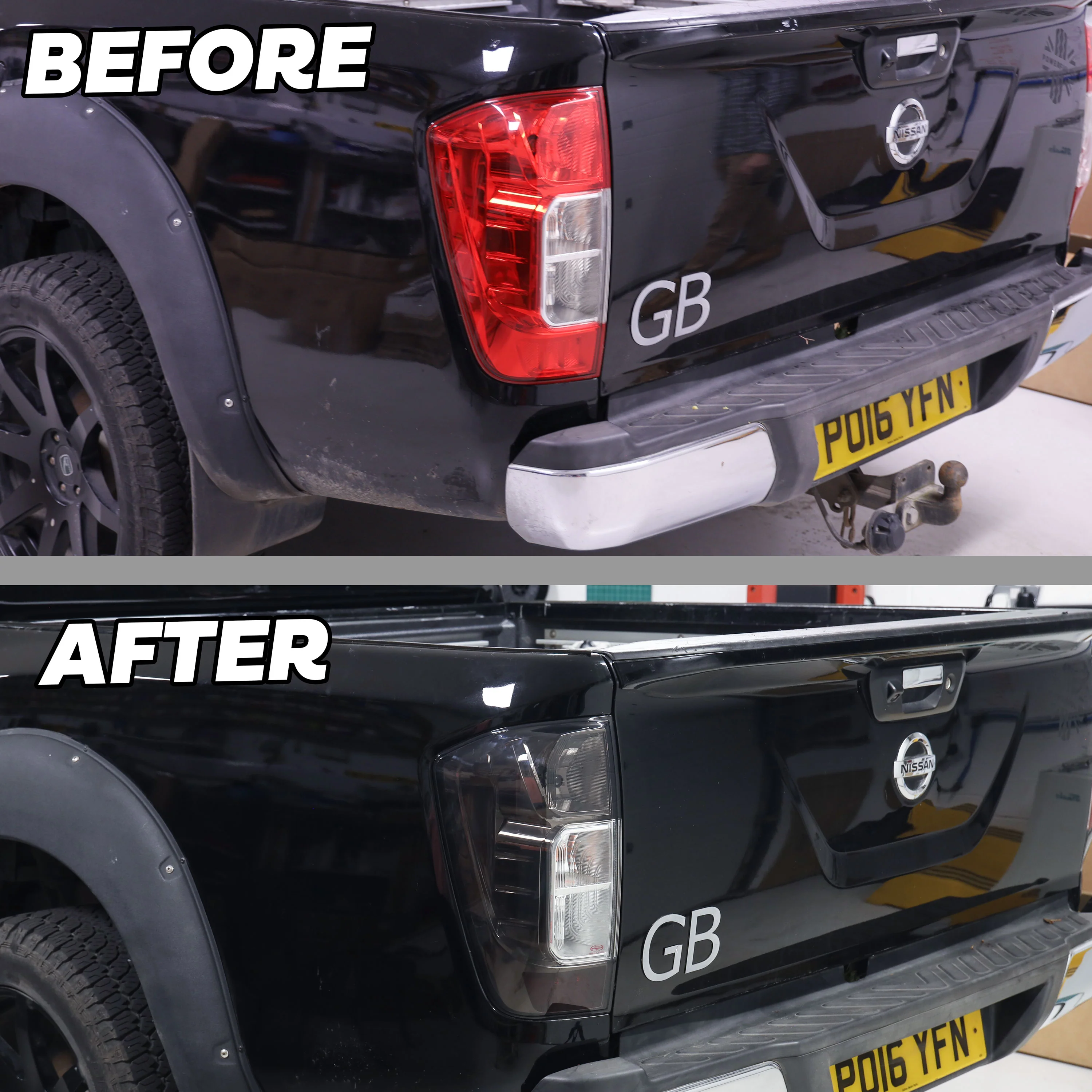 Smoked Rear Lights for Nissan Navara NP300 - Image 9