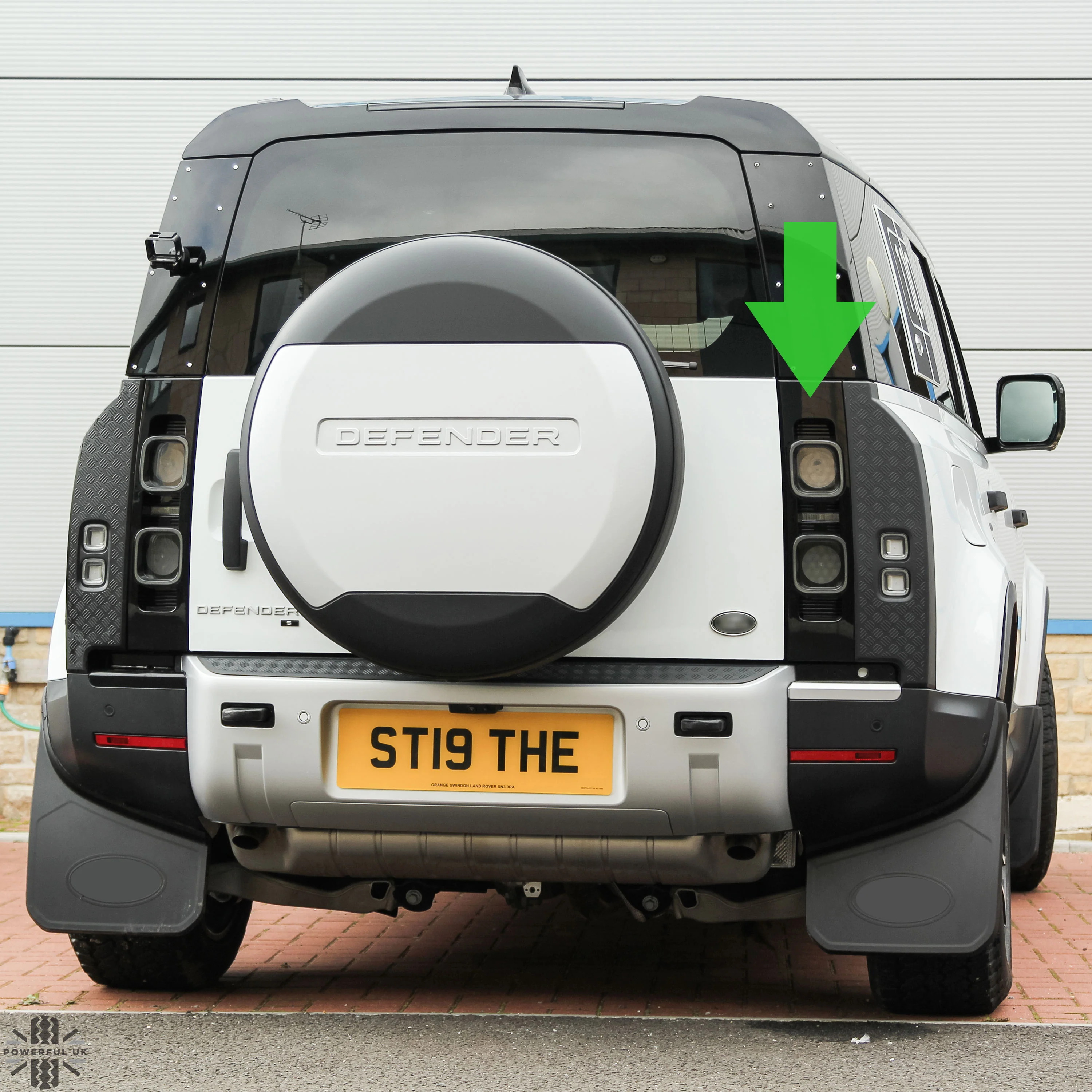 Smoked UK Rear Light Assembly (Aftermarket) for Land Rover Defender L663 - RH - Image 2