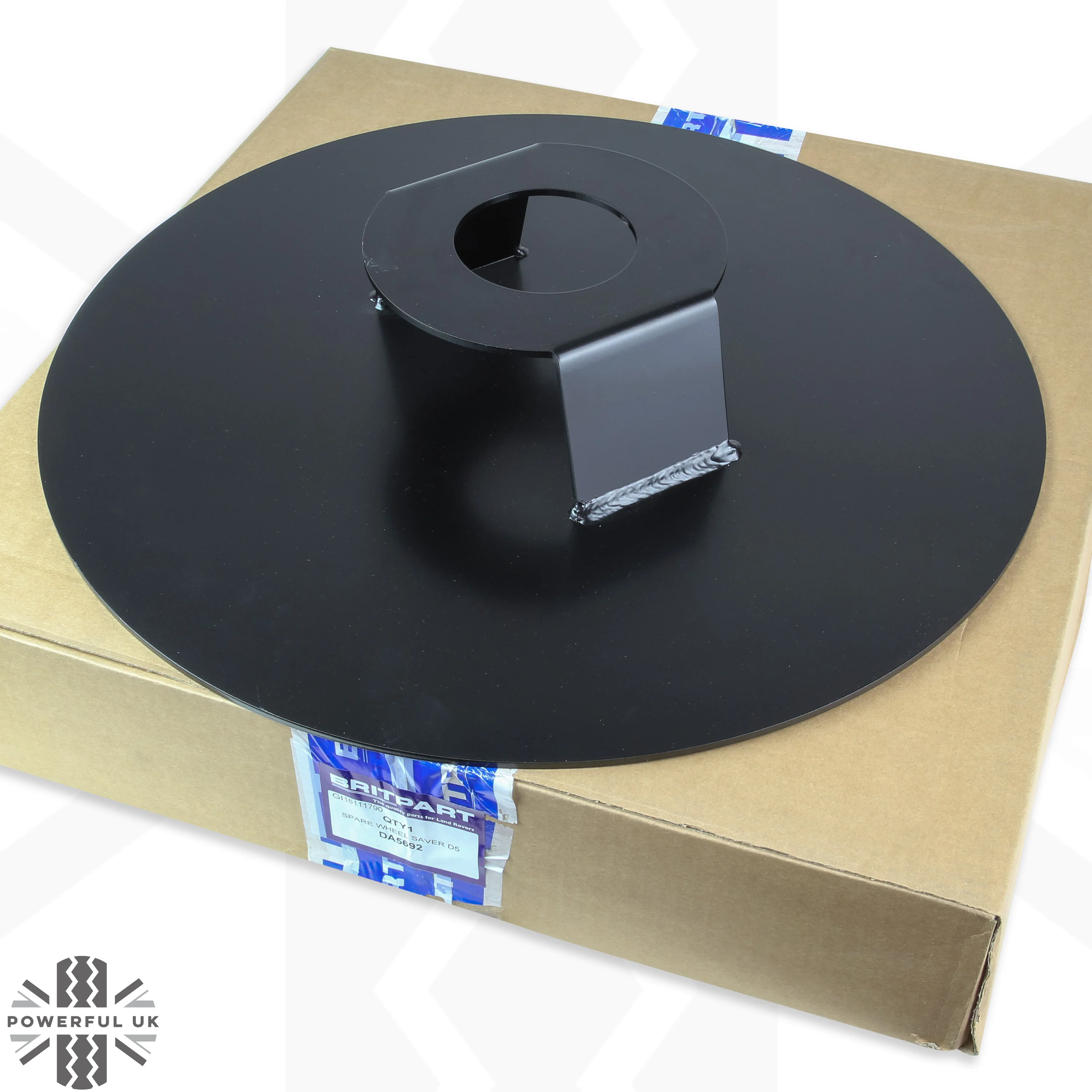 Spare Wheel Anti-theft Protection Disc - Heavy Duty Steel for Range Rover Sport L320 - Image 3