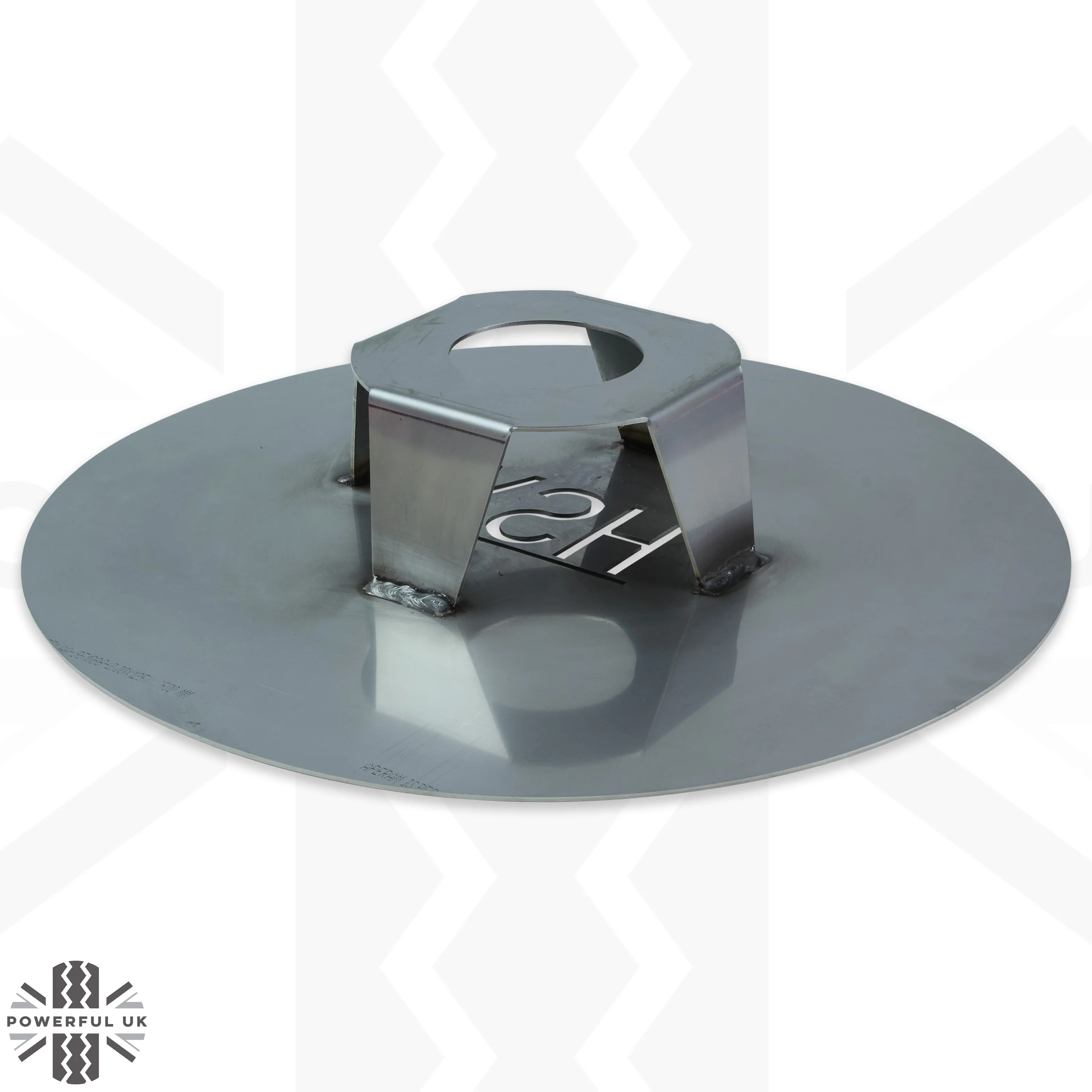 Spare Wheel Anti-theft Protection Disc - Stainless for Land Rover Discovery 3 & 4 - Image 5