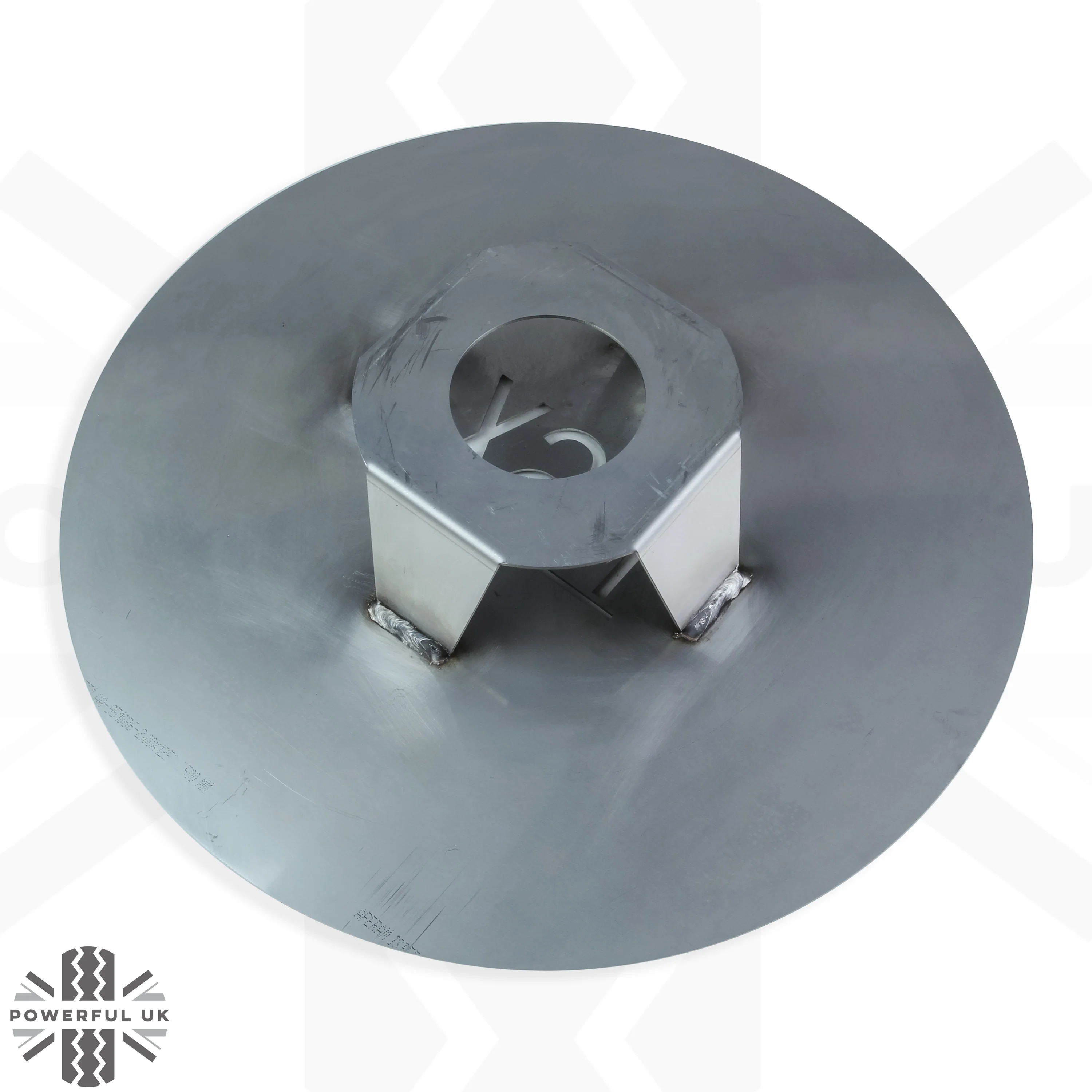 Spare Wheel Anti-theft Protection Disc - Stainless for Land Rover Discovery 3 & 4 - Image 8