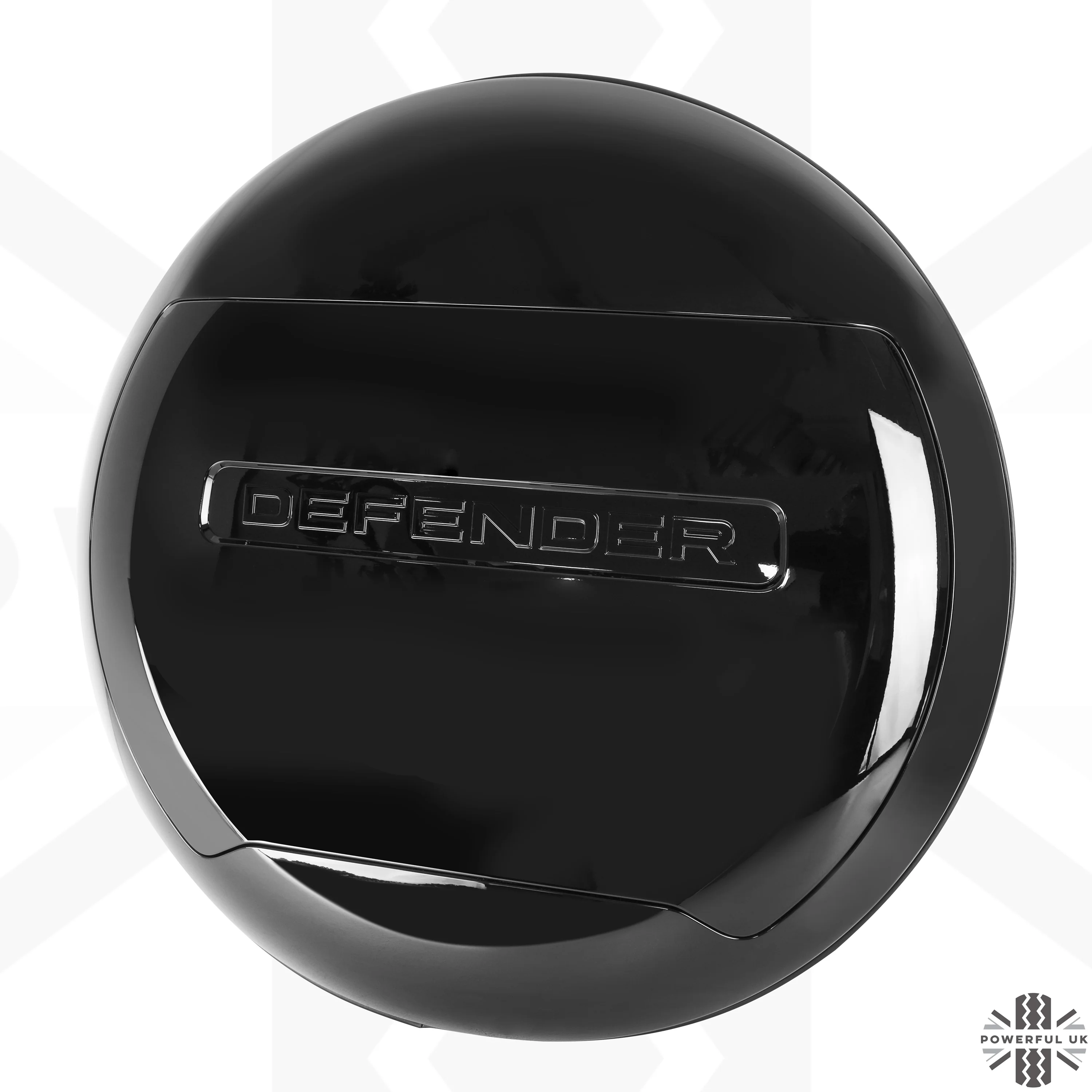 Spare Wheel Cover - Genuine for Land Rover Defender L663 - Gloss Black - Image 3