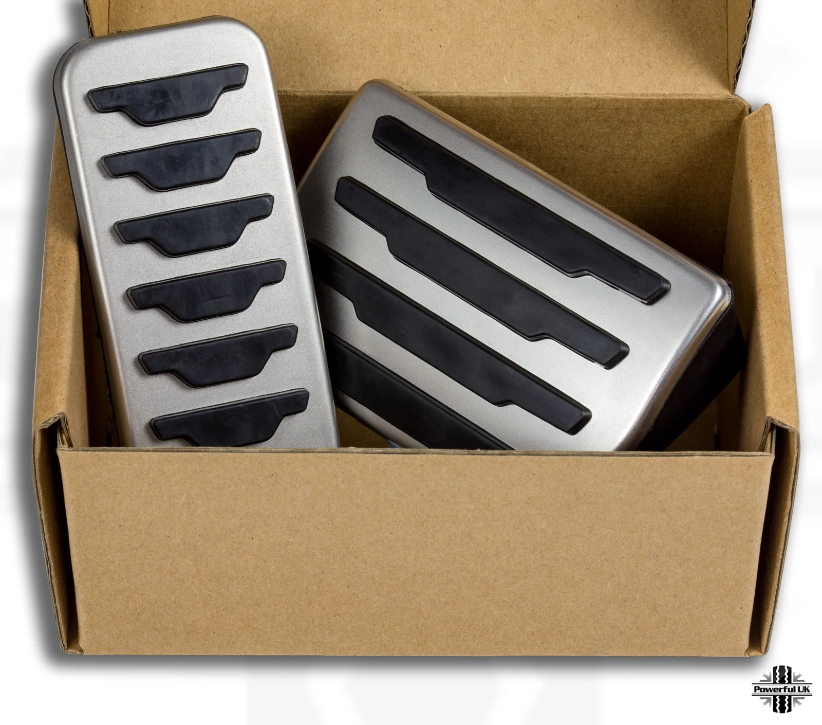 Sport Foot Pedal Covers (2pc) for Range Rover Evoque Automatic - Aftermarket - Image 3