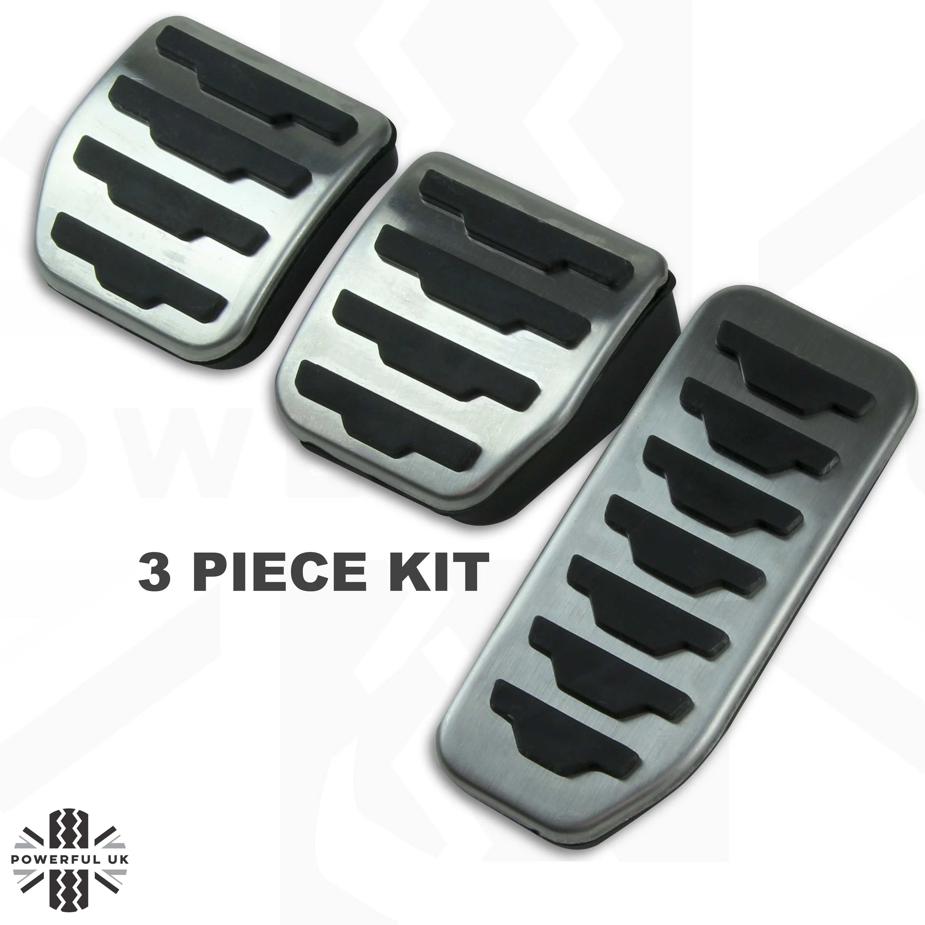Sport Foot Pedal Covers for Range Rover Evoque - 3pc Manual - Image 3